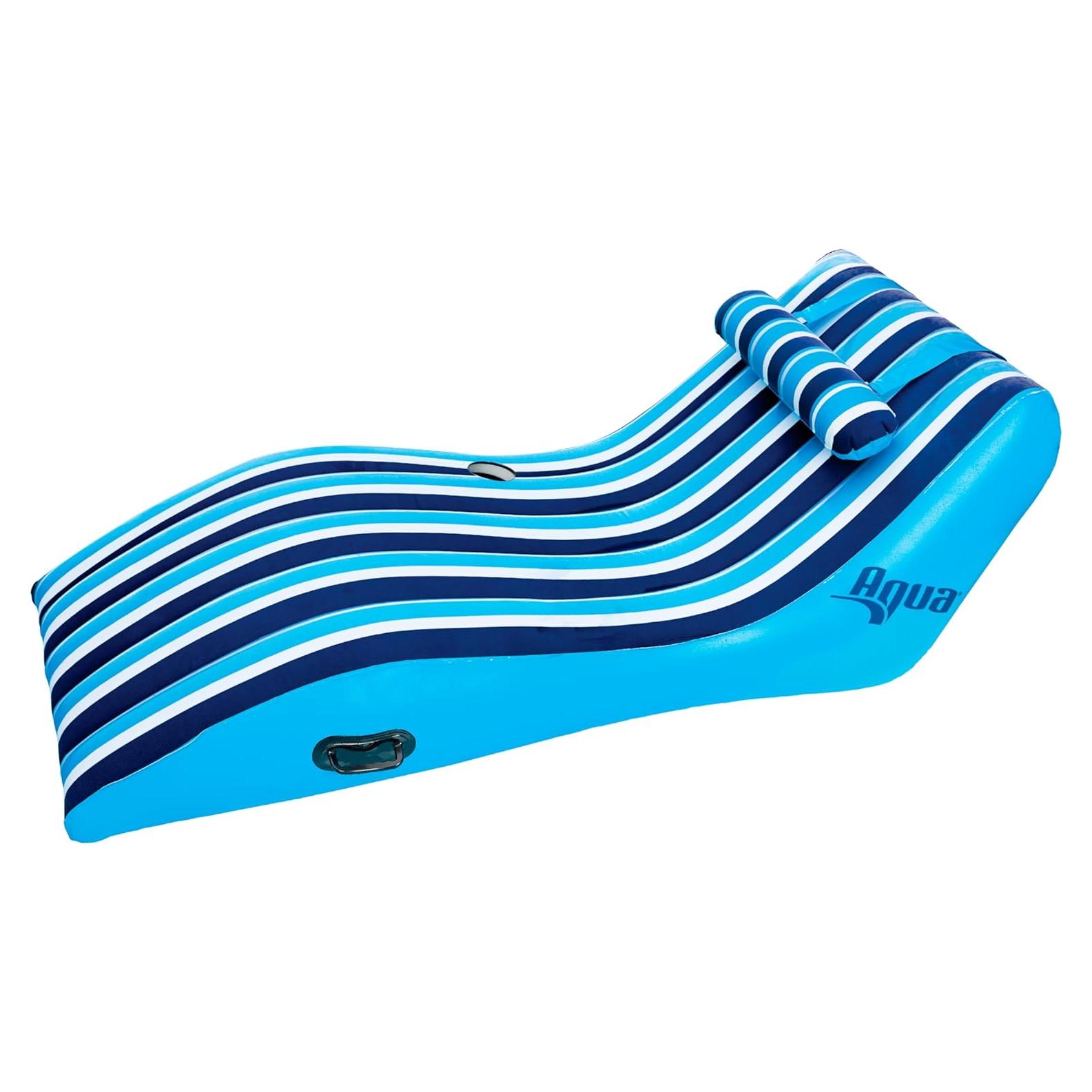 Silla Flotante de Piscina Aqua LEISURE AZL17014P Azul Marino