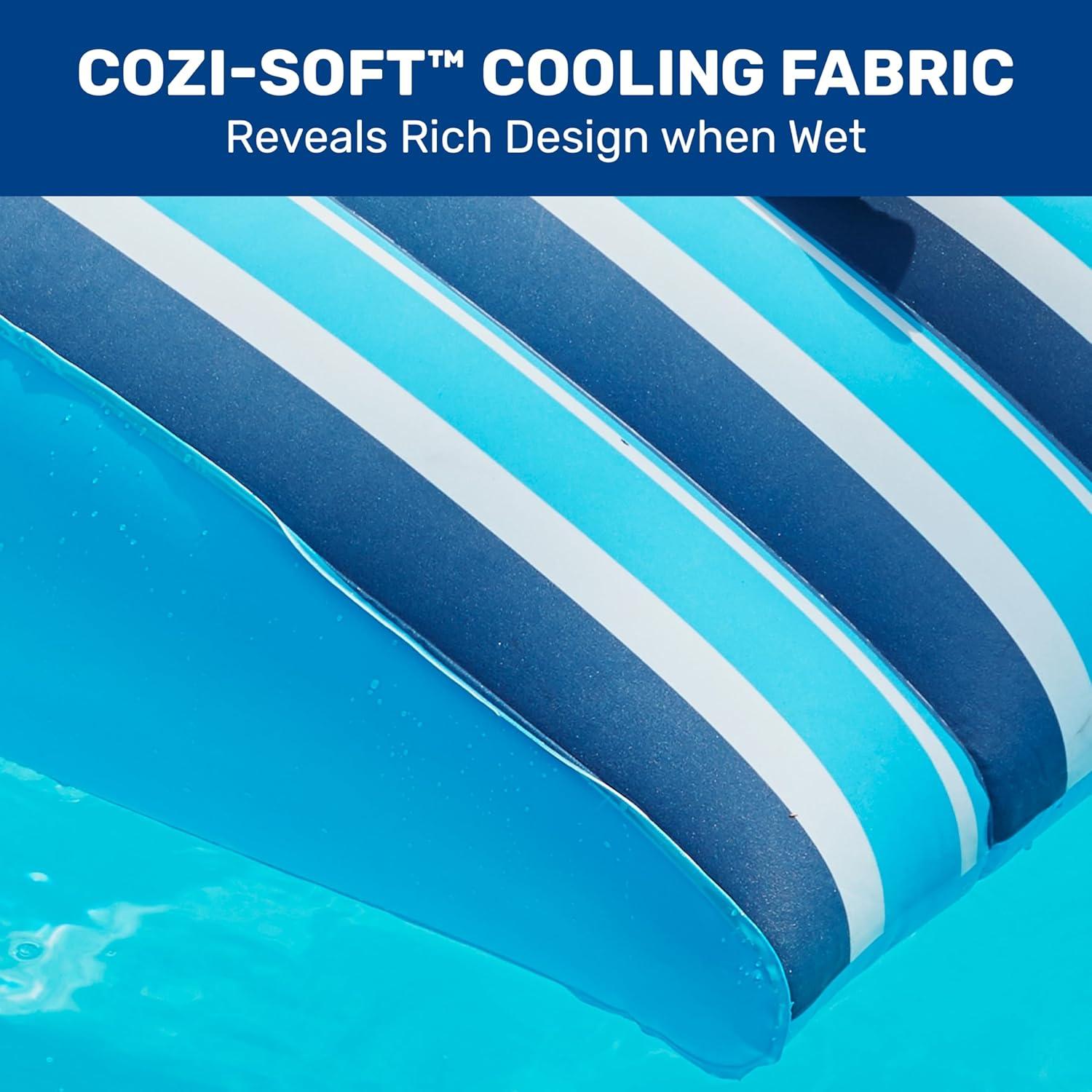 Silla Flotante de Piscina Aqua LEISURE AZL17014P Azul Marino