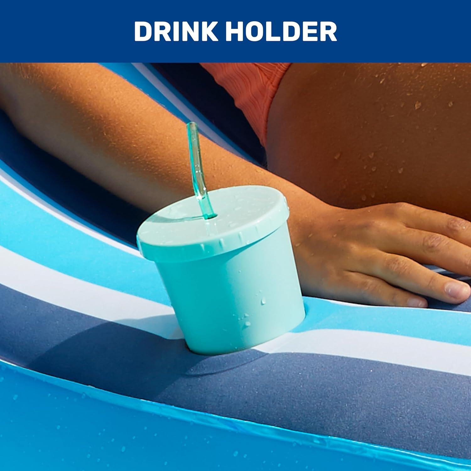 Silla Flotante de Piscina Aqua LEISURE AZL17014P Azul Marino