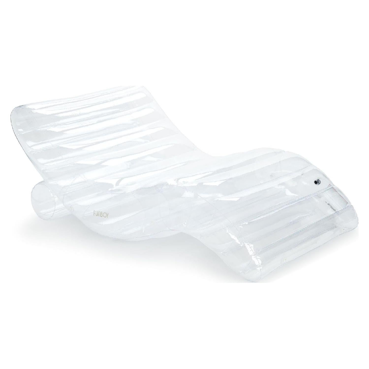 Flotador de Piscina Chaise Lounger Super Claro FUNBOY 178x112cm