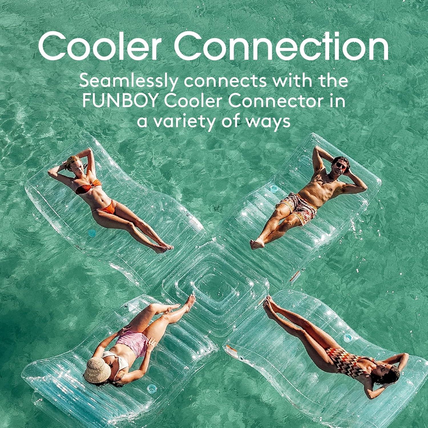 Flotador de Piscina Chaise Lounger Super Claro FUNBOY 178x112cm