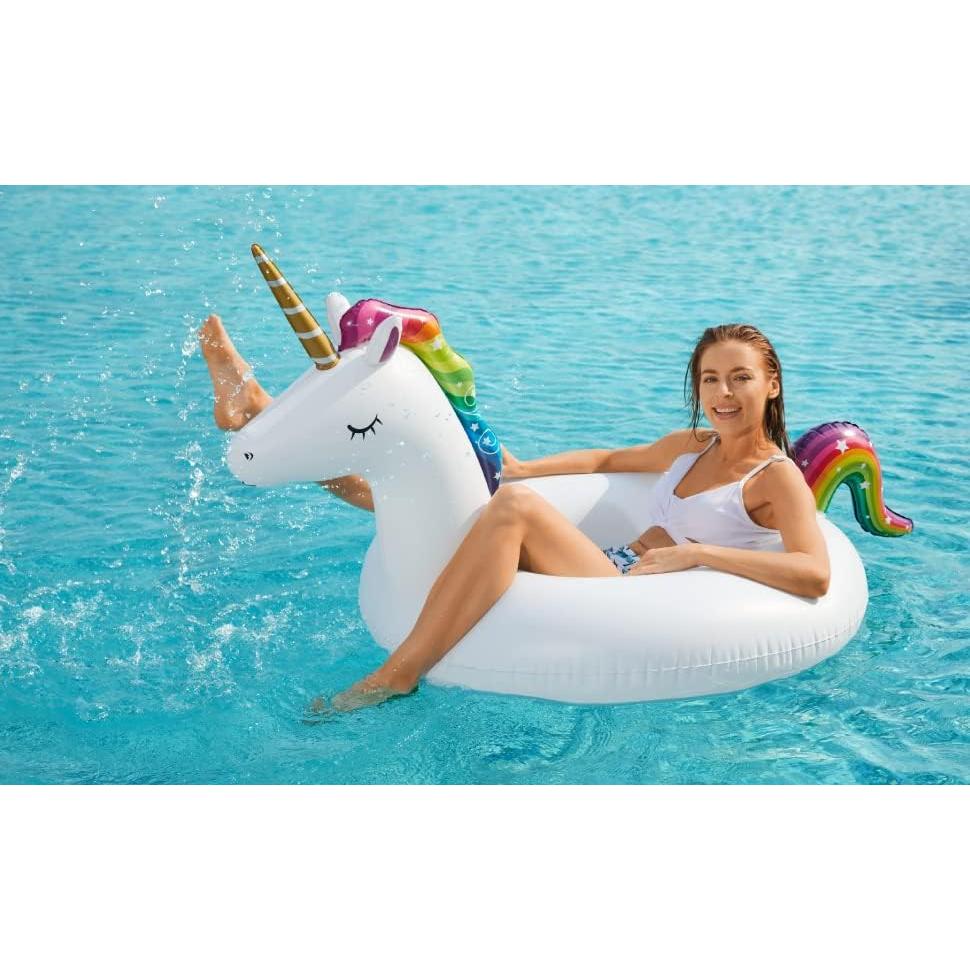 Flotadores Inflables Jasonwell Unicornio y Flamenco 42"