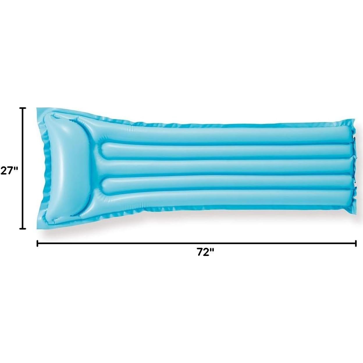 Juego de 2 Flotadores Intex MAT Relax-a-mat 183x69 cm