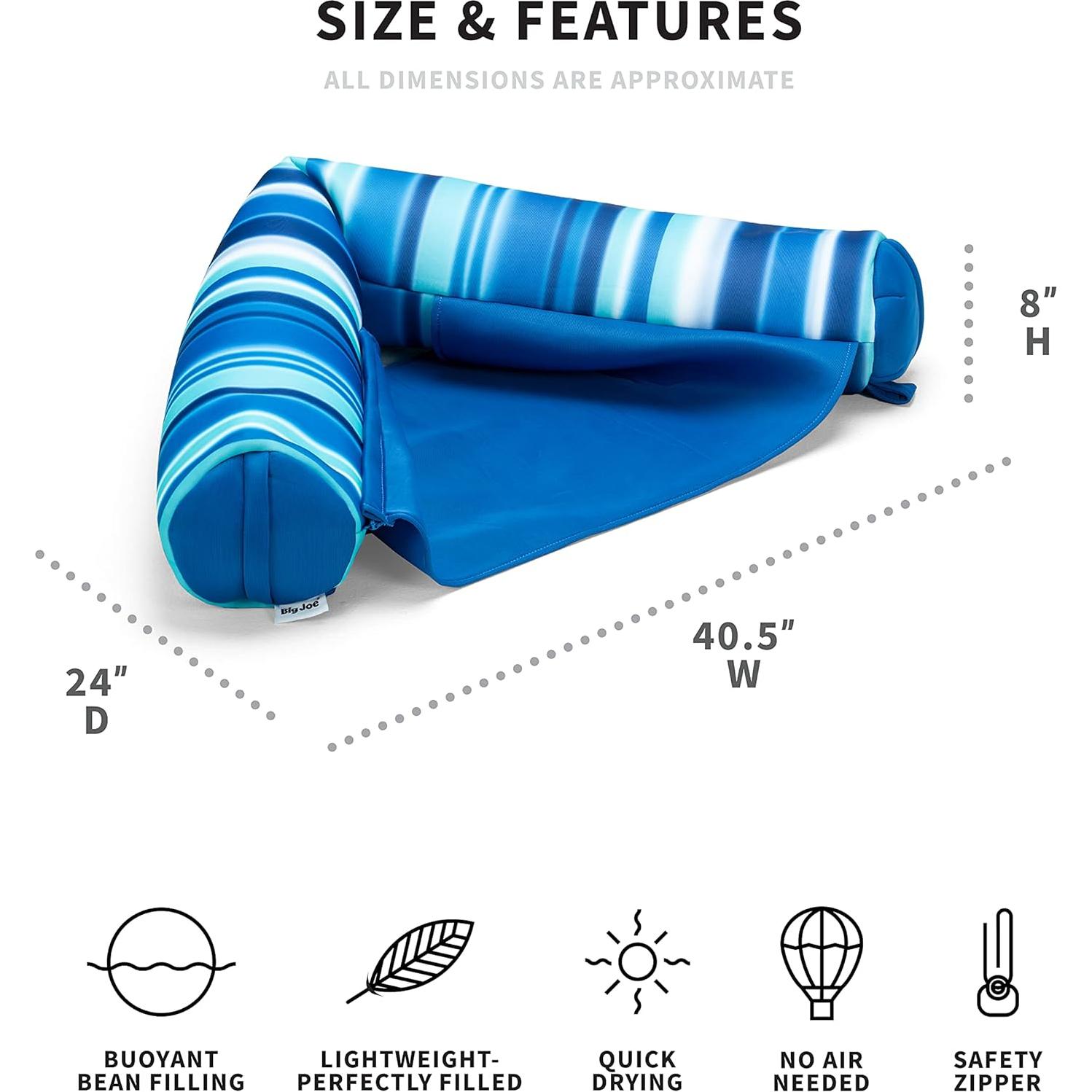 Flotador de Piscina Big Joe Noodle Sling Azul 102.87x60.96cm