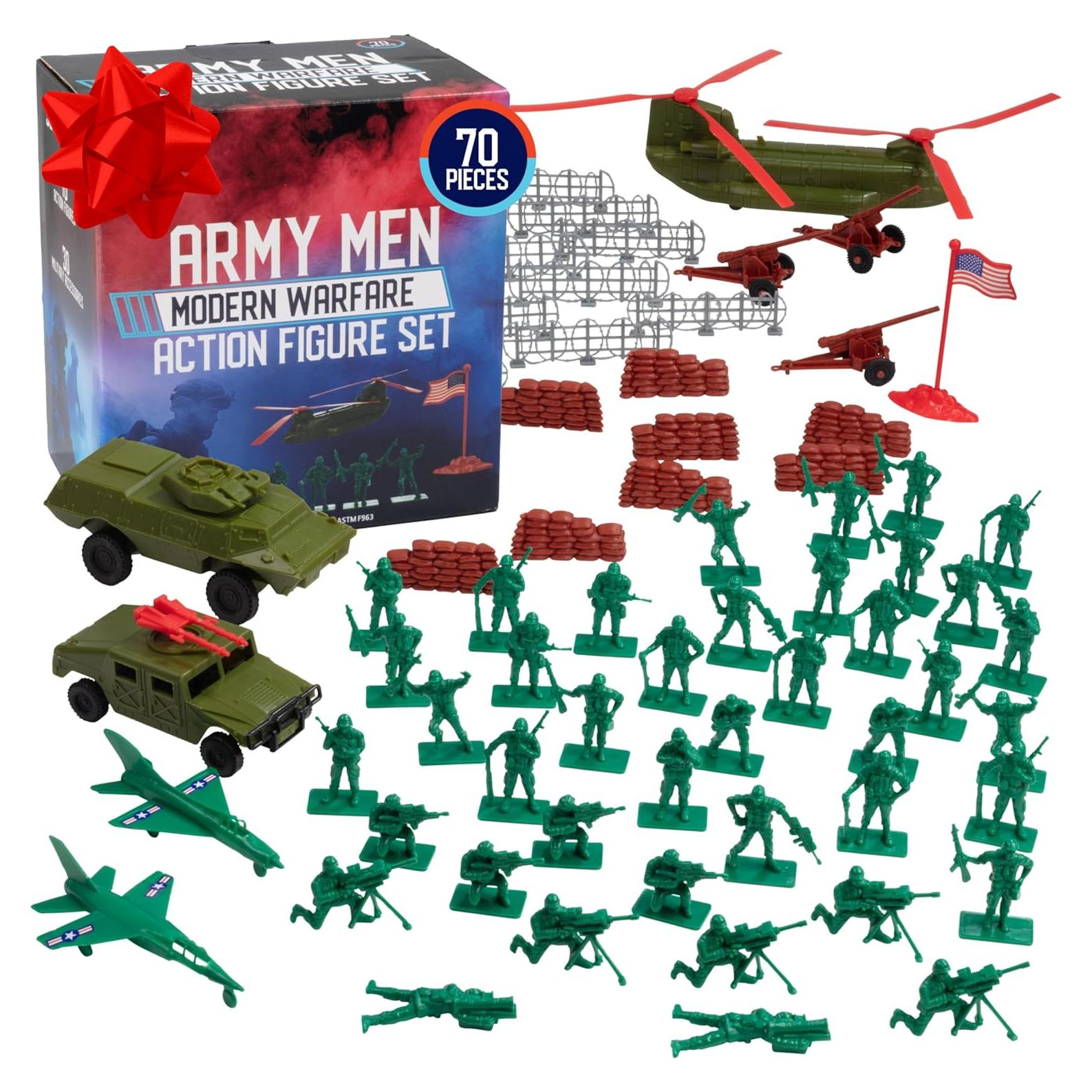 Set de Soldados de Guerra Moderna SCS Direct - 70 Piezas