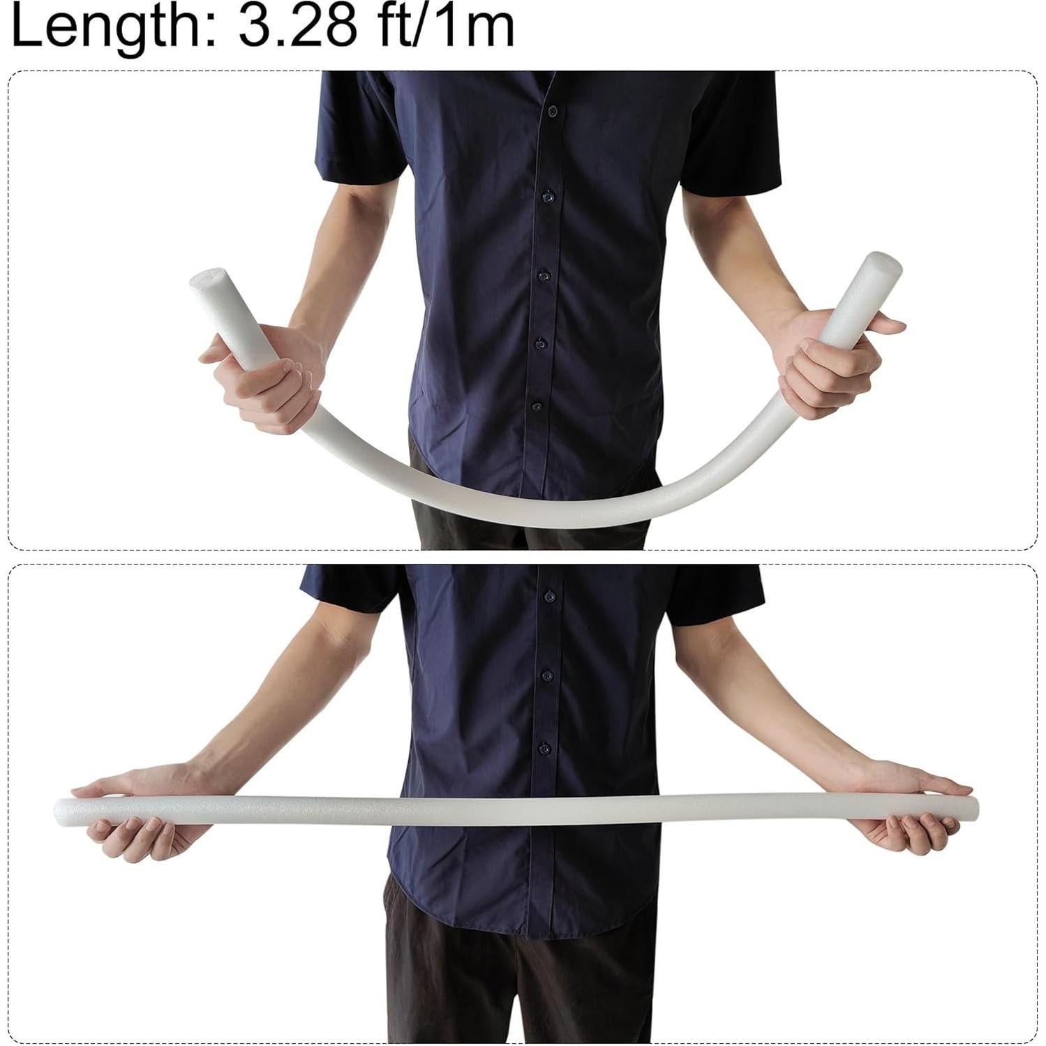 Cubierta de Aislamiento de Tubo uxcell 1m x 3cm - Paquete de 4