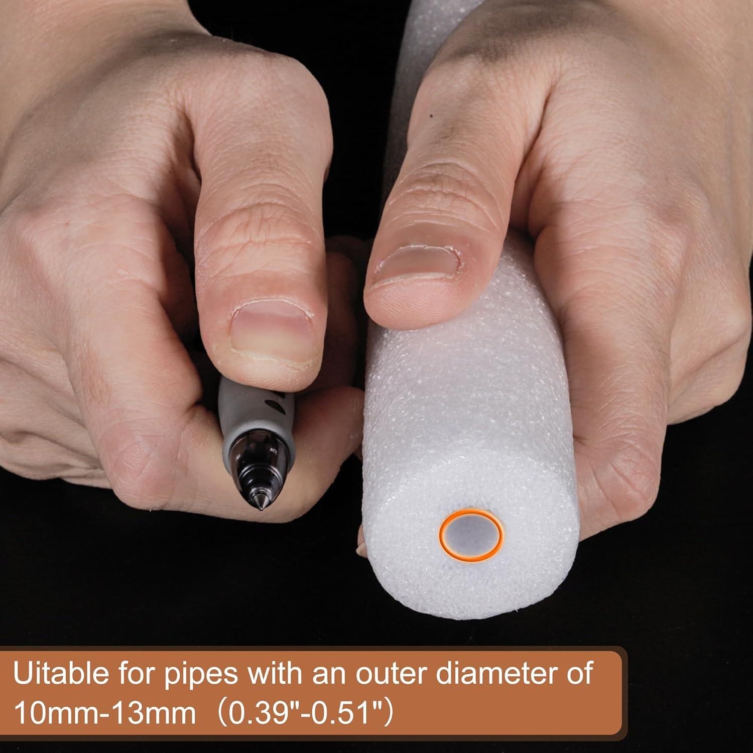 Cubierta de Aislamiento de Tubo uxcell 1m x 3cm - Paquete de 4