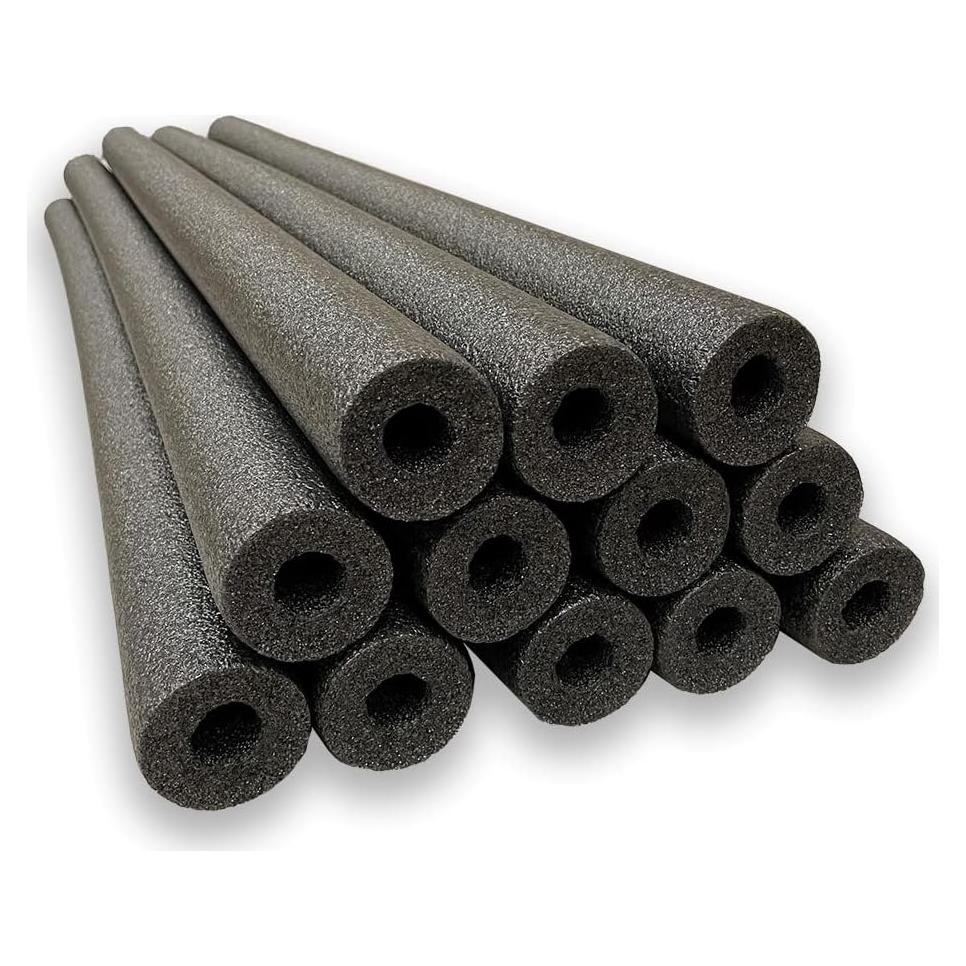 Fideos de Piscina Oodles de Fideos Negros - Paquete de 12 - 122 cm