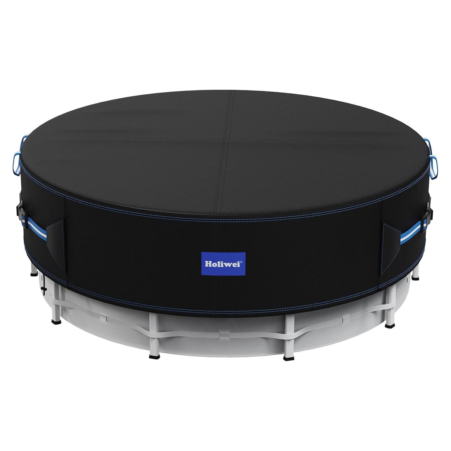 Cubierta de piscina redonda 6.4m Holiwe 420D UV impermeable