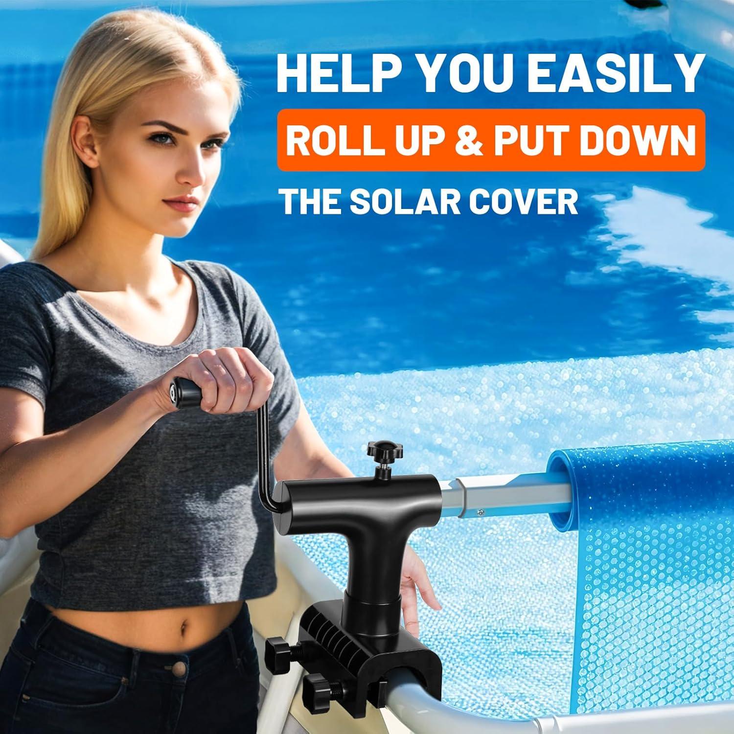 Carrete de Cubierta Solar para Piscina Elevada Touri 5.79m