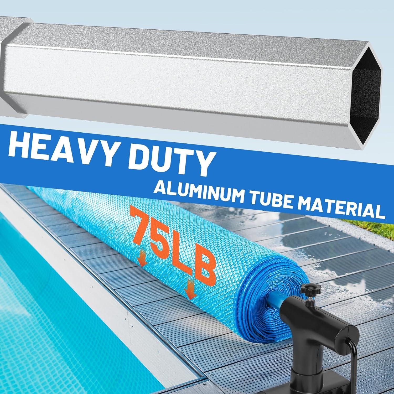 Carrete de Cubierta Solar para Piscina Elevada Touri 5.79m