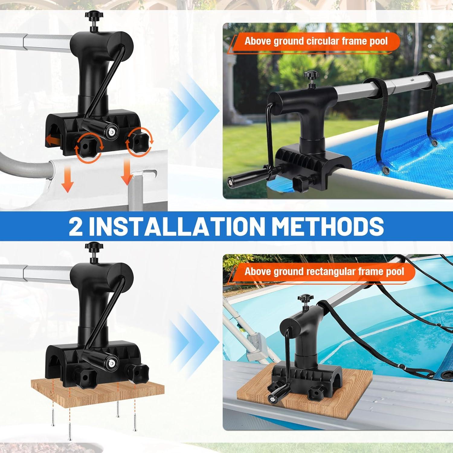 Carrete de Cubierta Solar para Piscina Elevada Touri 5.79m