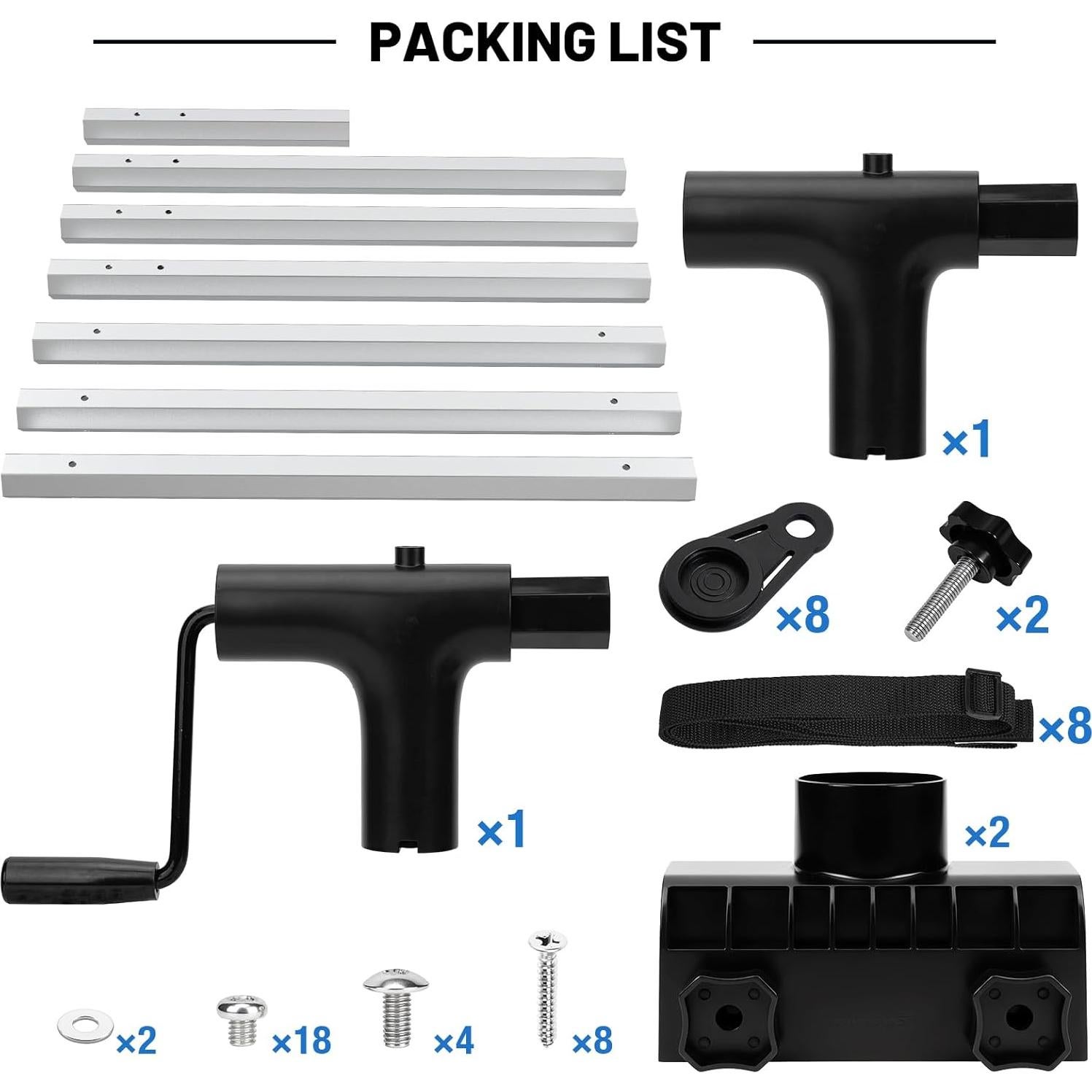 Carrete de Cubierta Solar para Piscina Elevada Touri 5.79m
