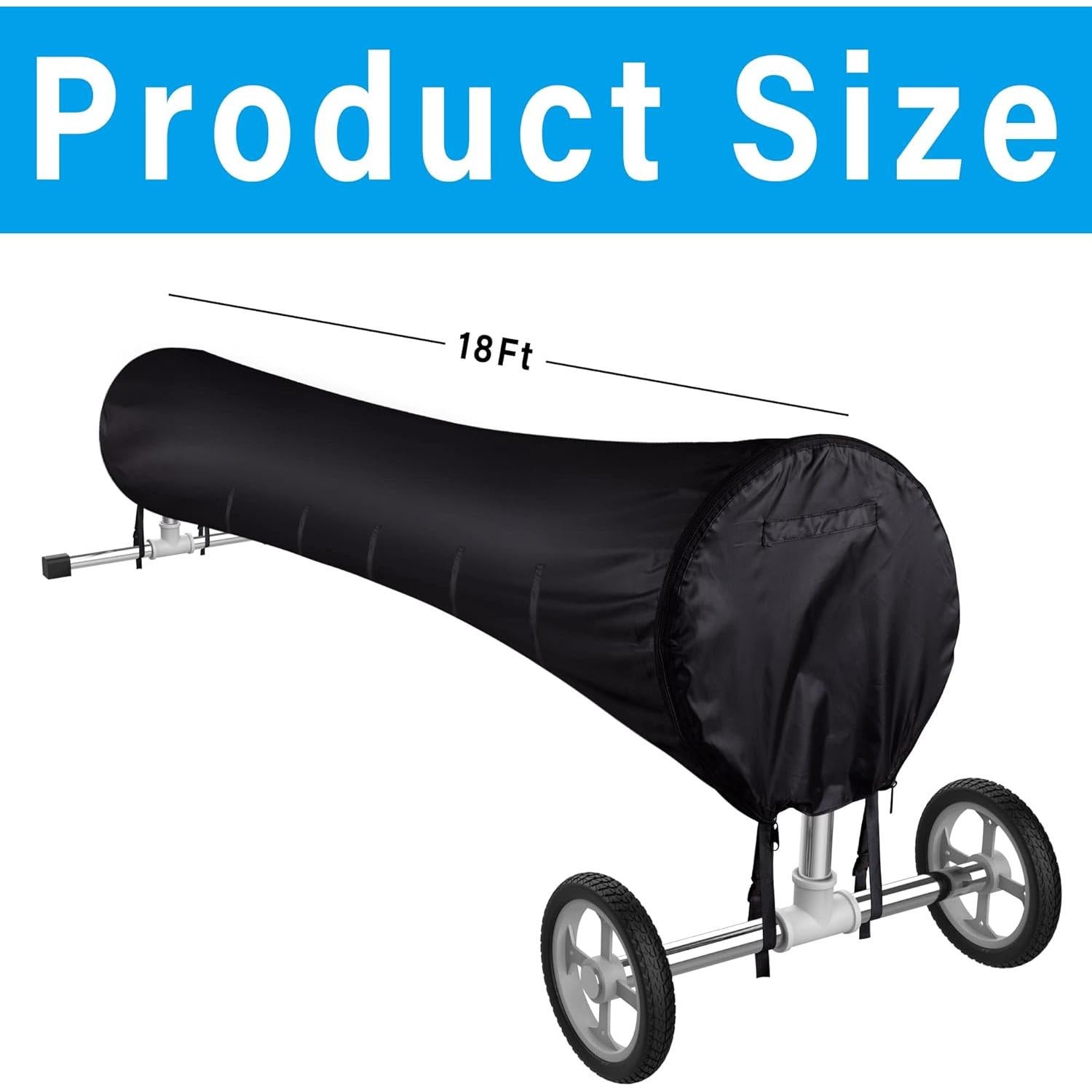 Cubierta solar para piscina Tlswshsy 5.49 m impermeable