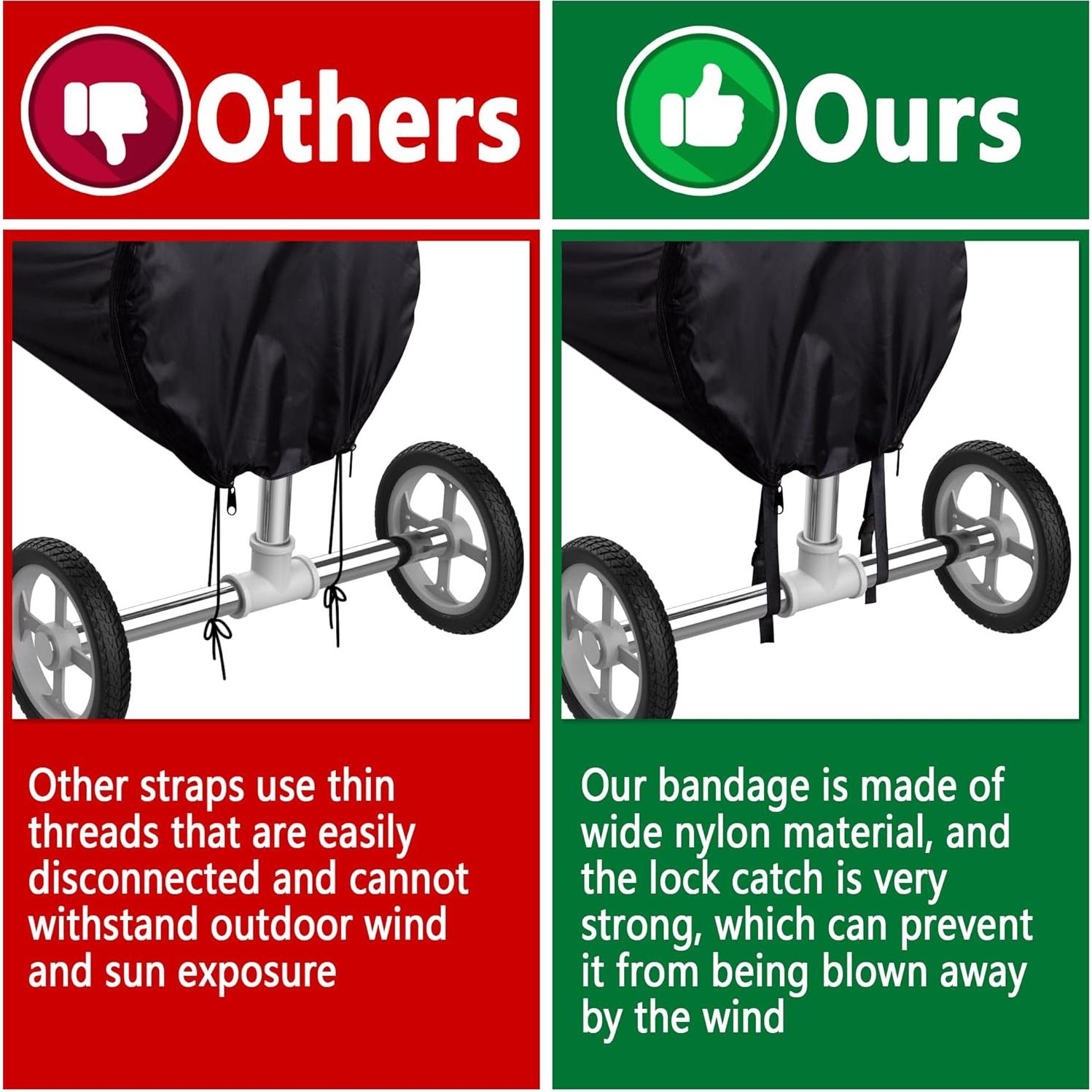 Cubierta solar para piscina Tlswshsy 5.49 m impermeable