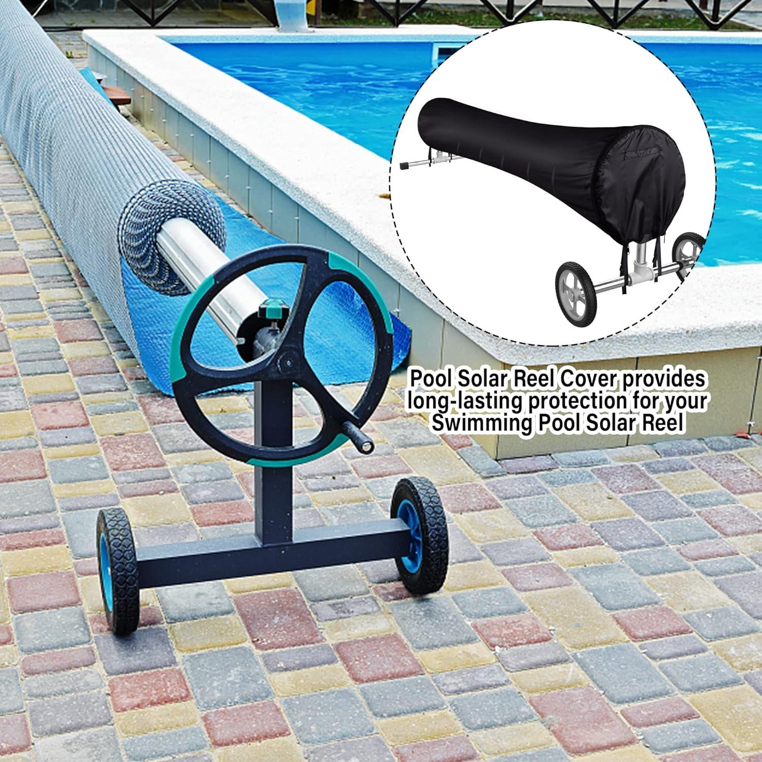 Cubierta solar para piscina Tlswshsy 5.49 m impermeable