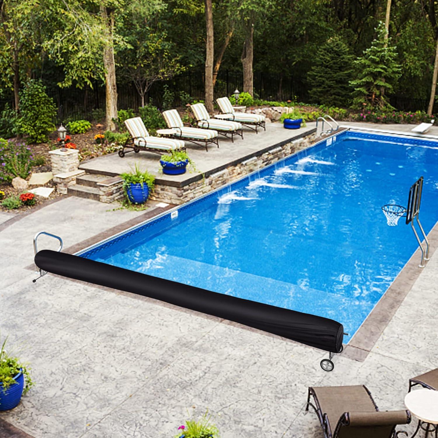 Cubierta solar para piscina Tlswshsy 5.49 m impermeable