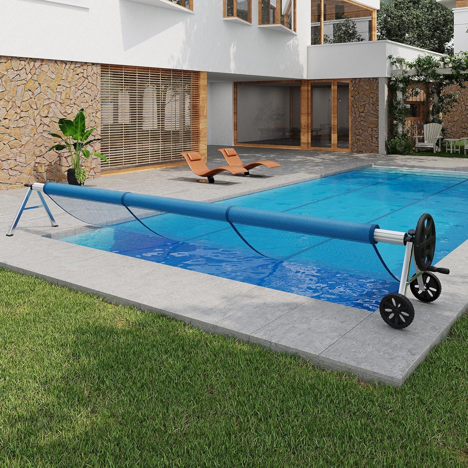 Carrete de Cubierta Solar CuisinSmart 4.27m Aluminio Negro