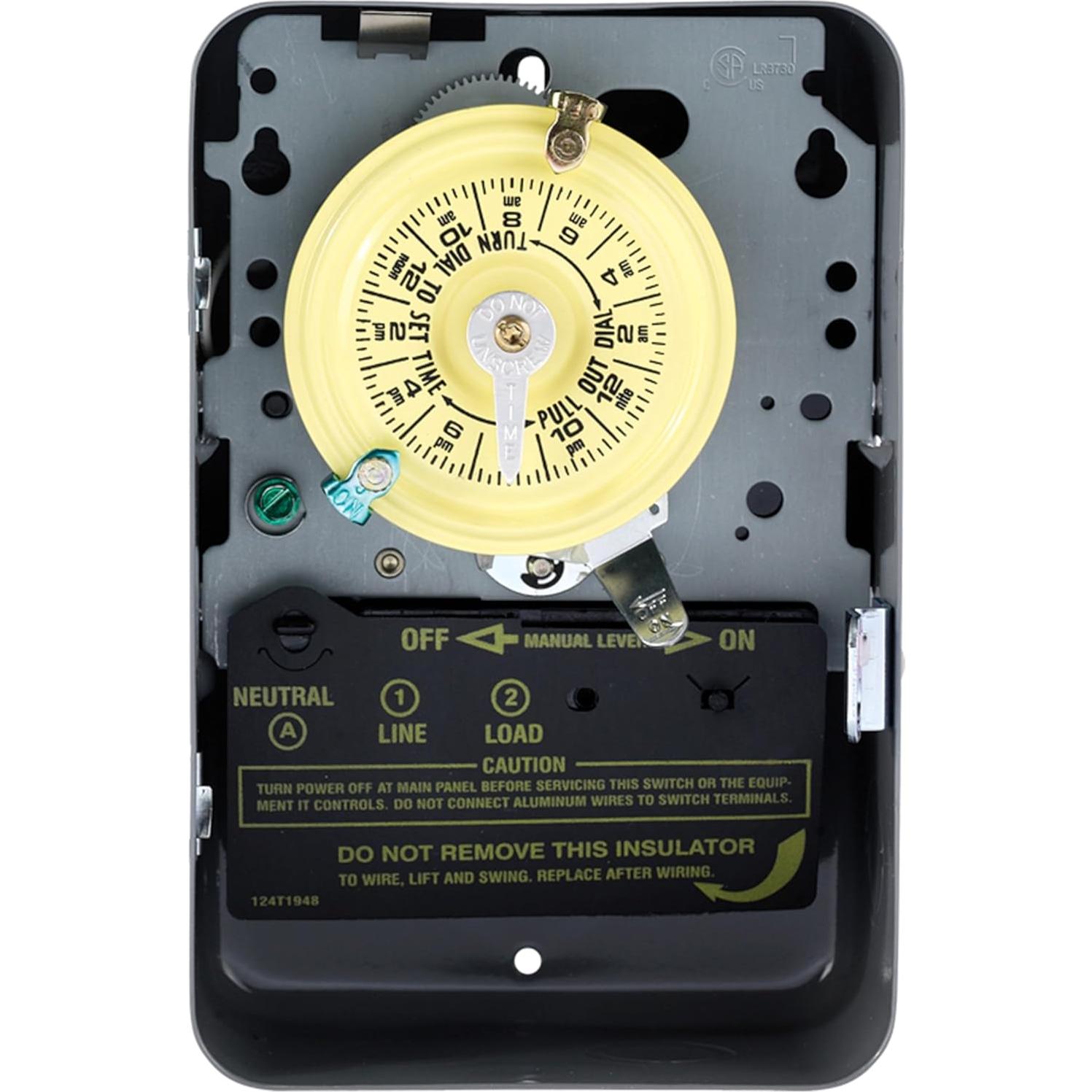 Interruptor Temporizador Mecánico Intermatic T101 40A 120V