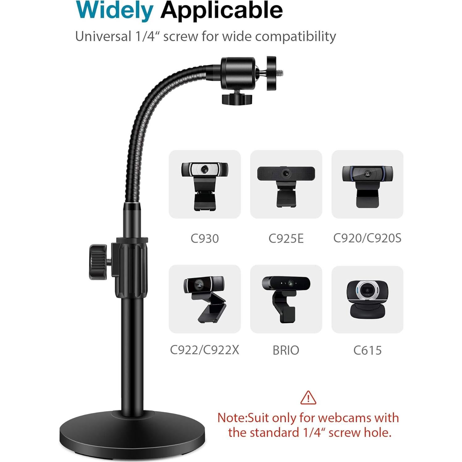 Soporte para Webcam InnoGear WS130 con Brazo Flexible