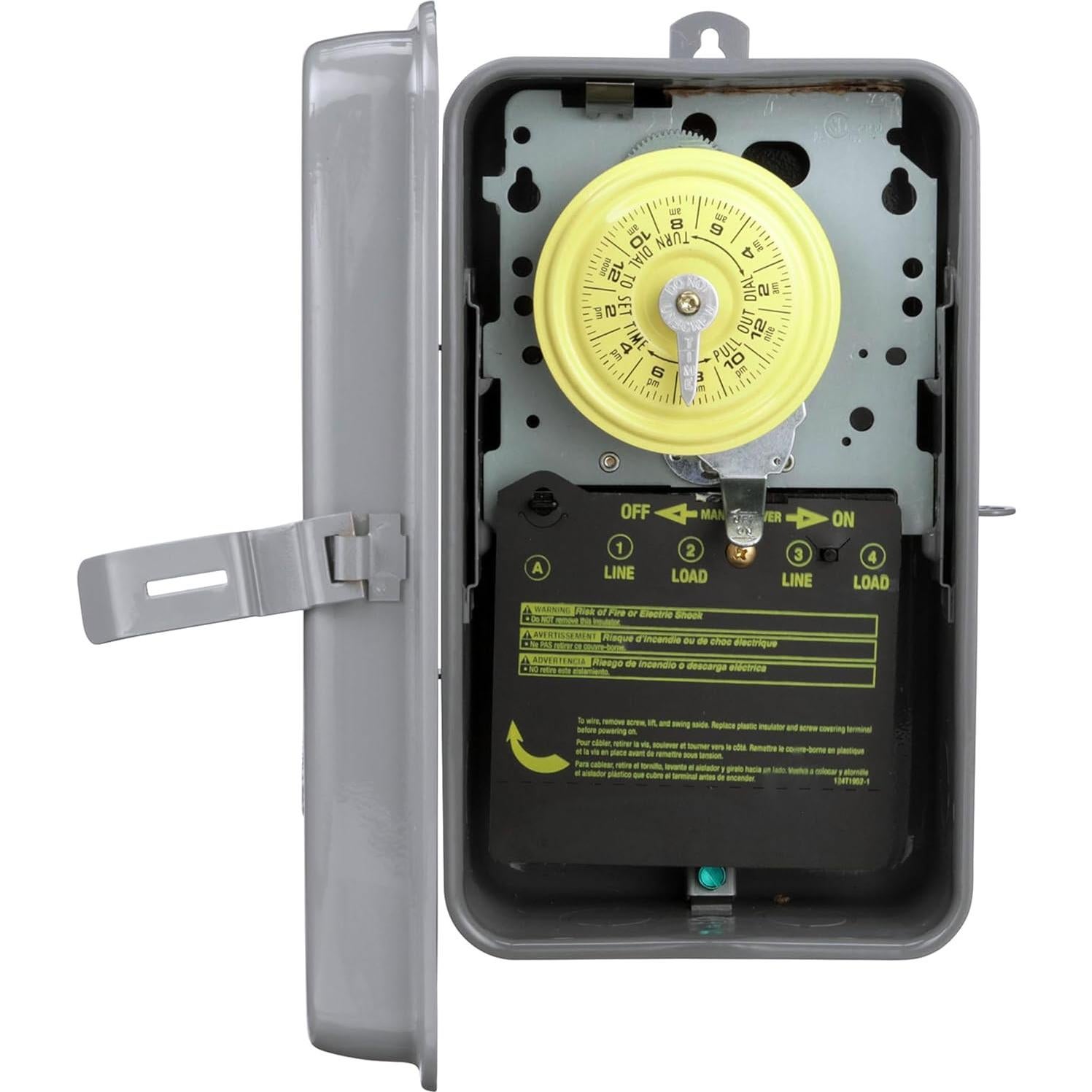 Interruptor Mecánico de Temporizador Intermatic T104R 40A