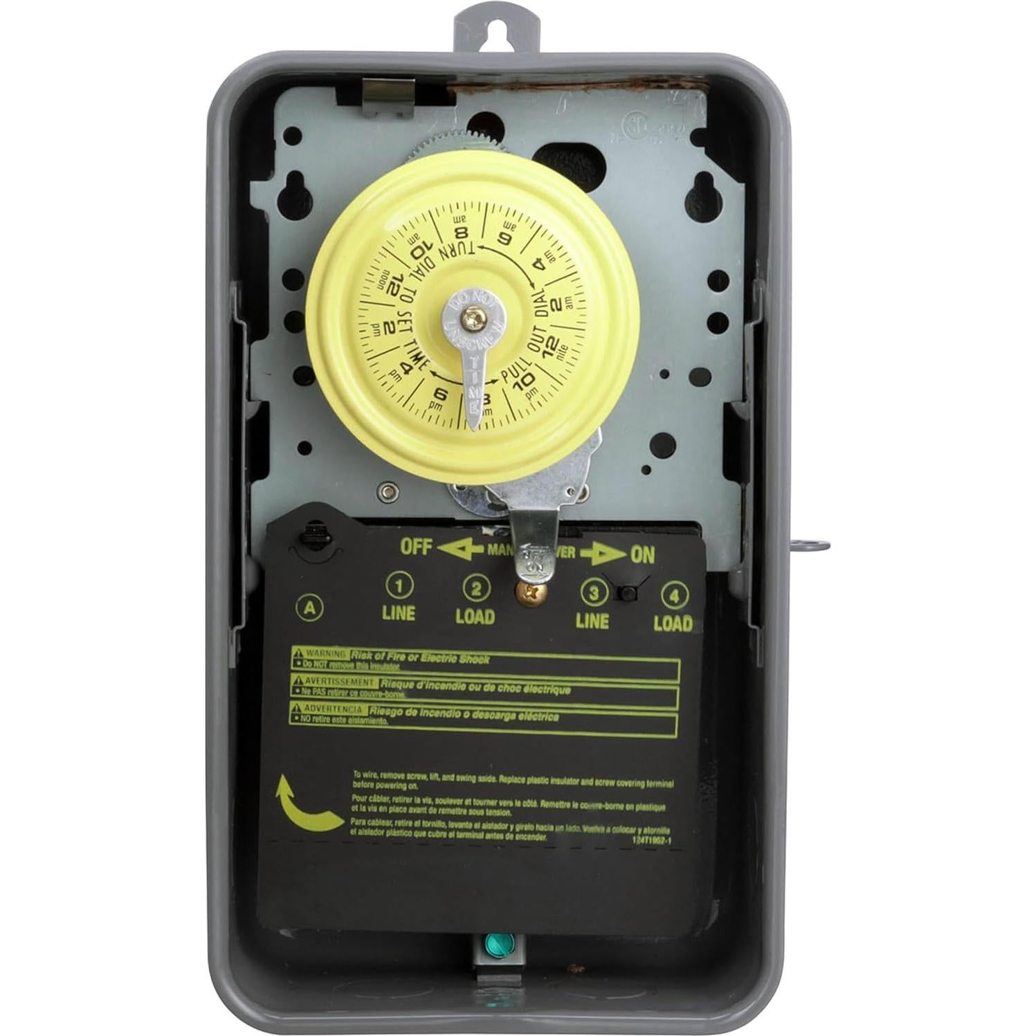 Interruptor Mecánico de Temporizador Intermatic T104R 40A