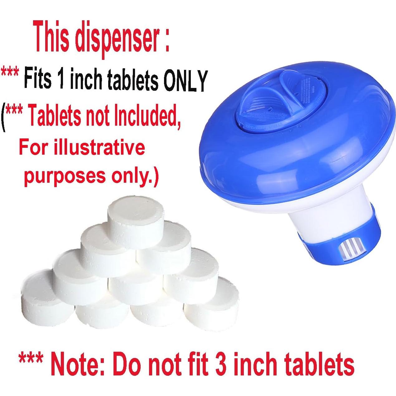 Dispensador de Tabletas de Cloro ATIE Plegable 5" para Piscinas