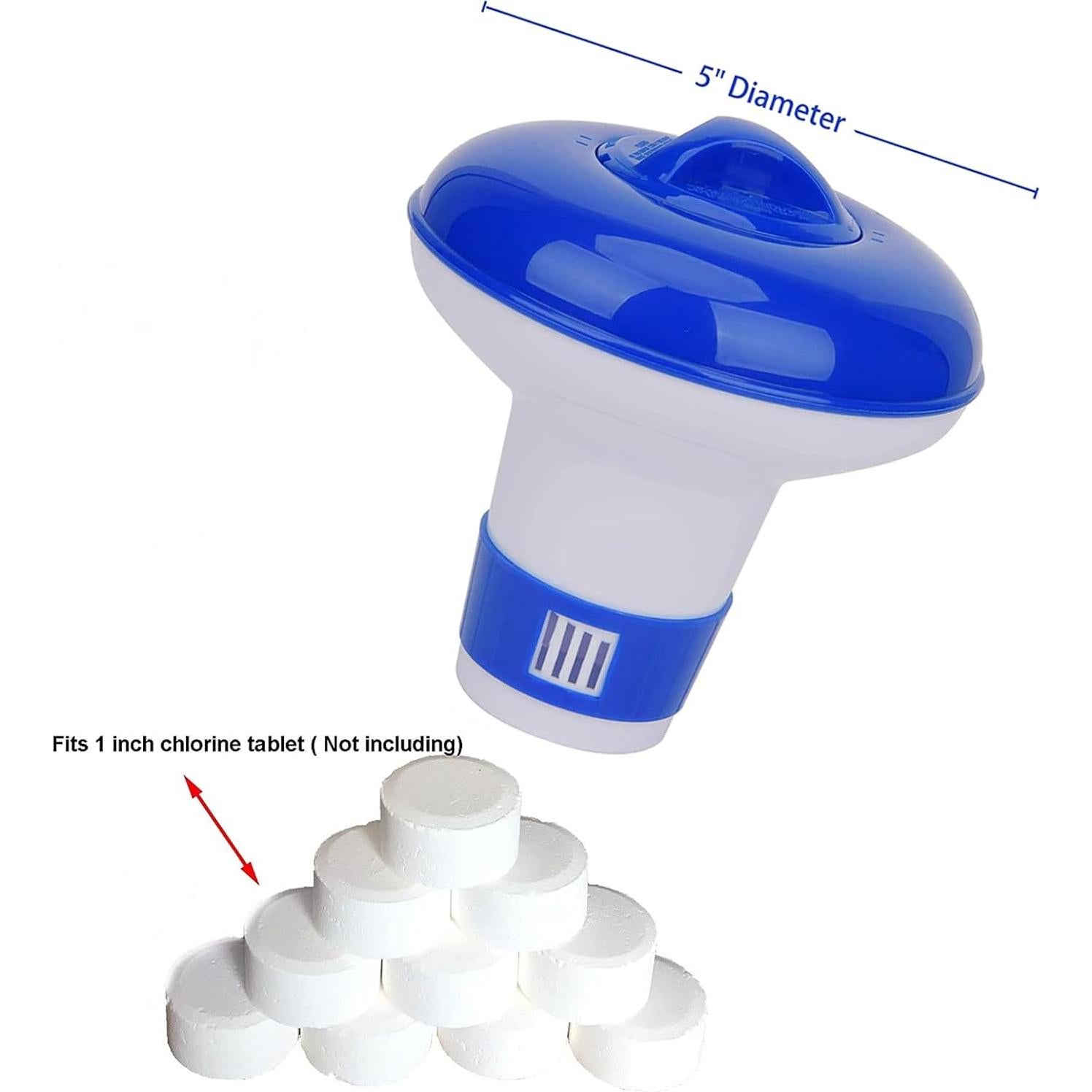 Dispensador Químico Flotante Merkia A30 para Cloro 2.54 cm