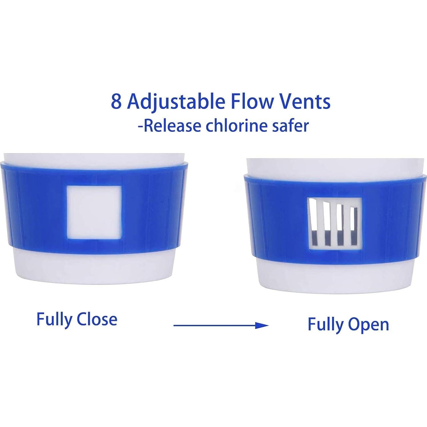 Dispensador Químico Flotante Merkia A30 para Cloro 2.54 cm