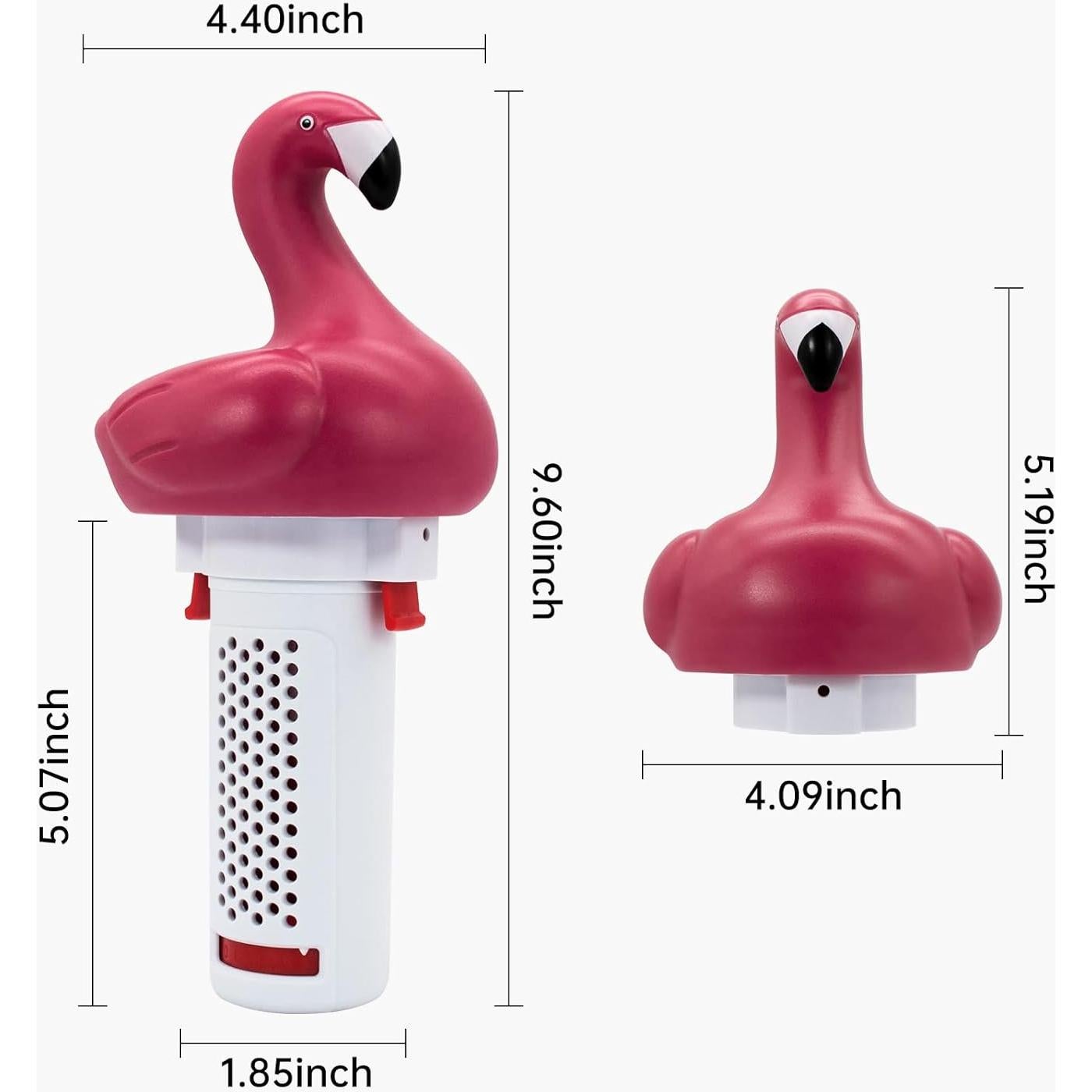 Dispensador de Cloro Flotante B&H para Piscinas y Spa - Blanco