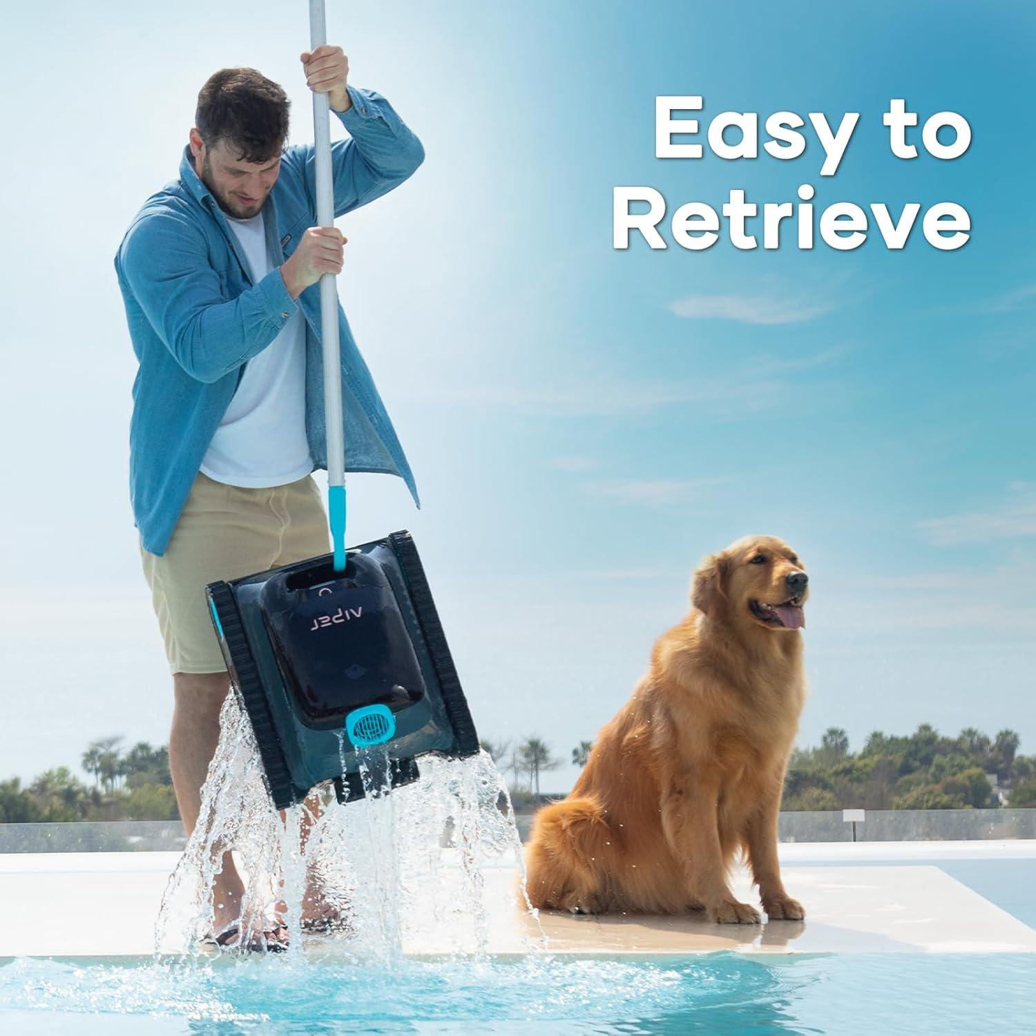 Limpiador de Piscinas Robótico Aiper Scuba S1, 150 min de Batería