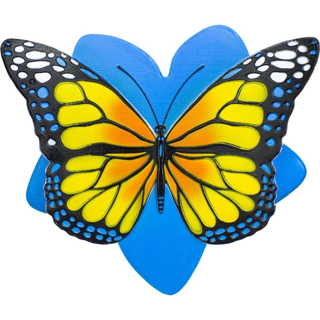 Dispensador de Cloro Flotante Poolmaster Mariposa Amarilla 25.4 cm