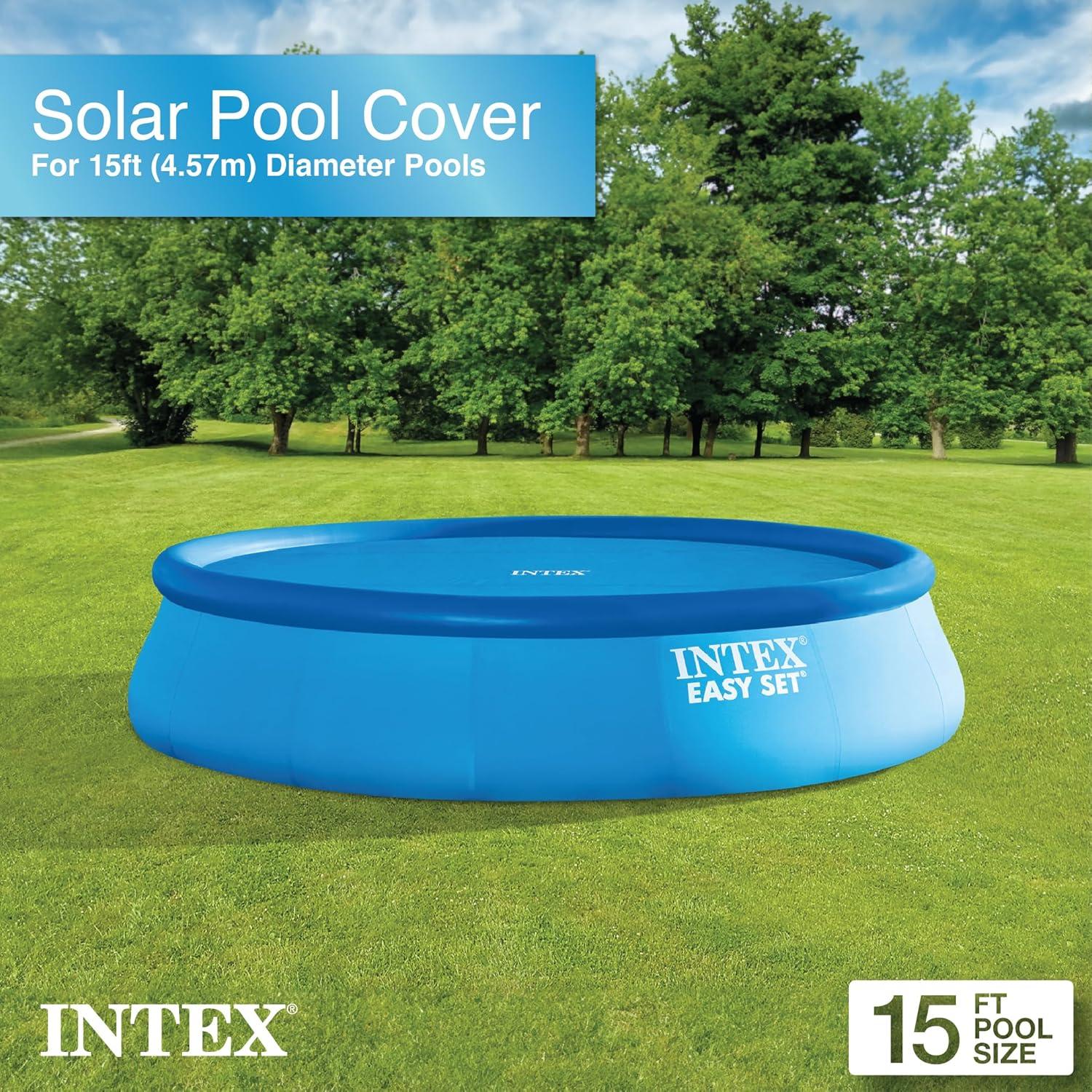 Cubierta Solar INTEX 28013E para Piscina Redonda 4.57m