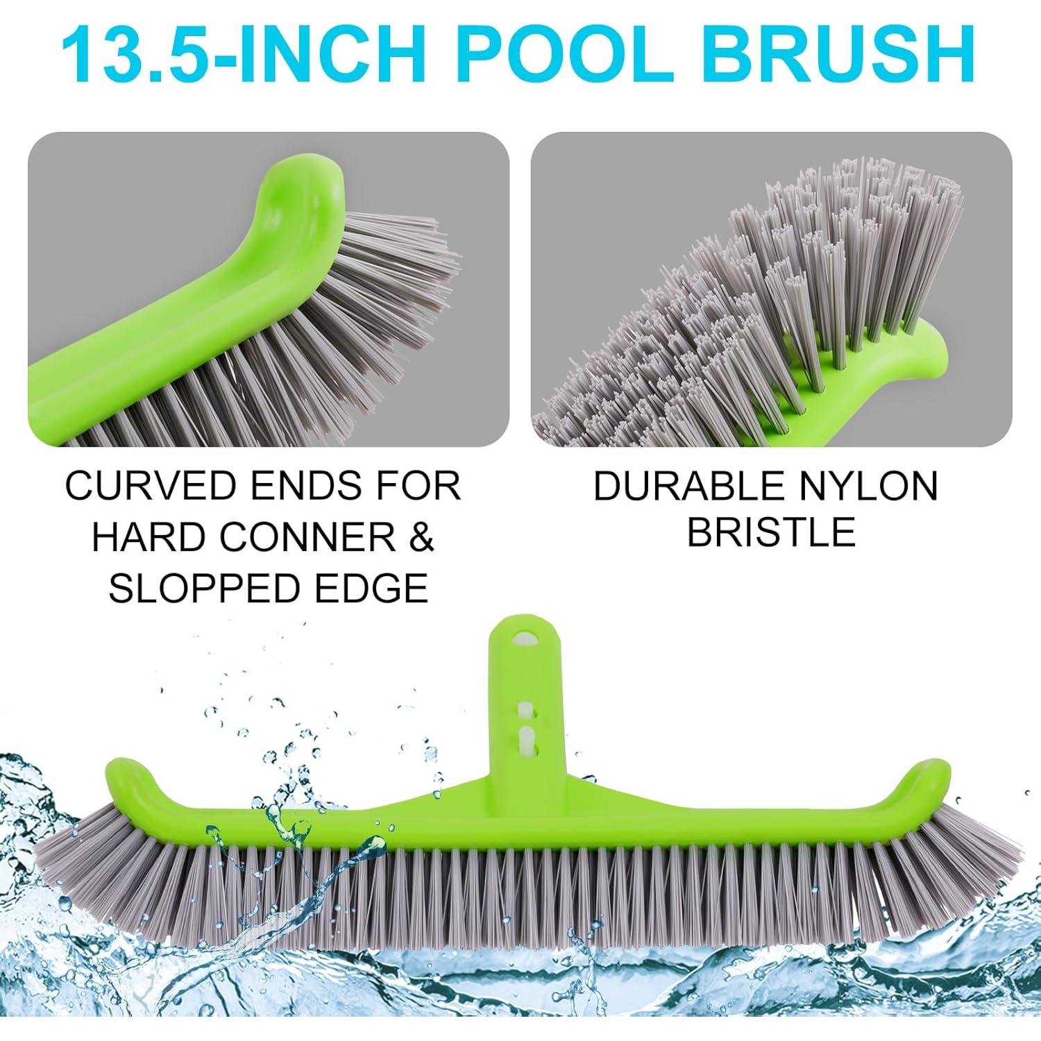 Kit de Limpieza de Piscina Deluxe Sepetrel con Aspiradora y Cepillo