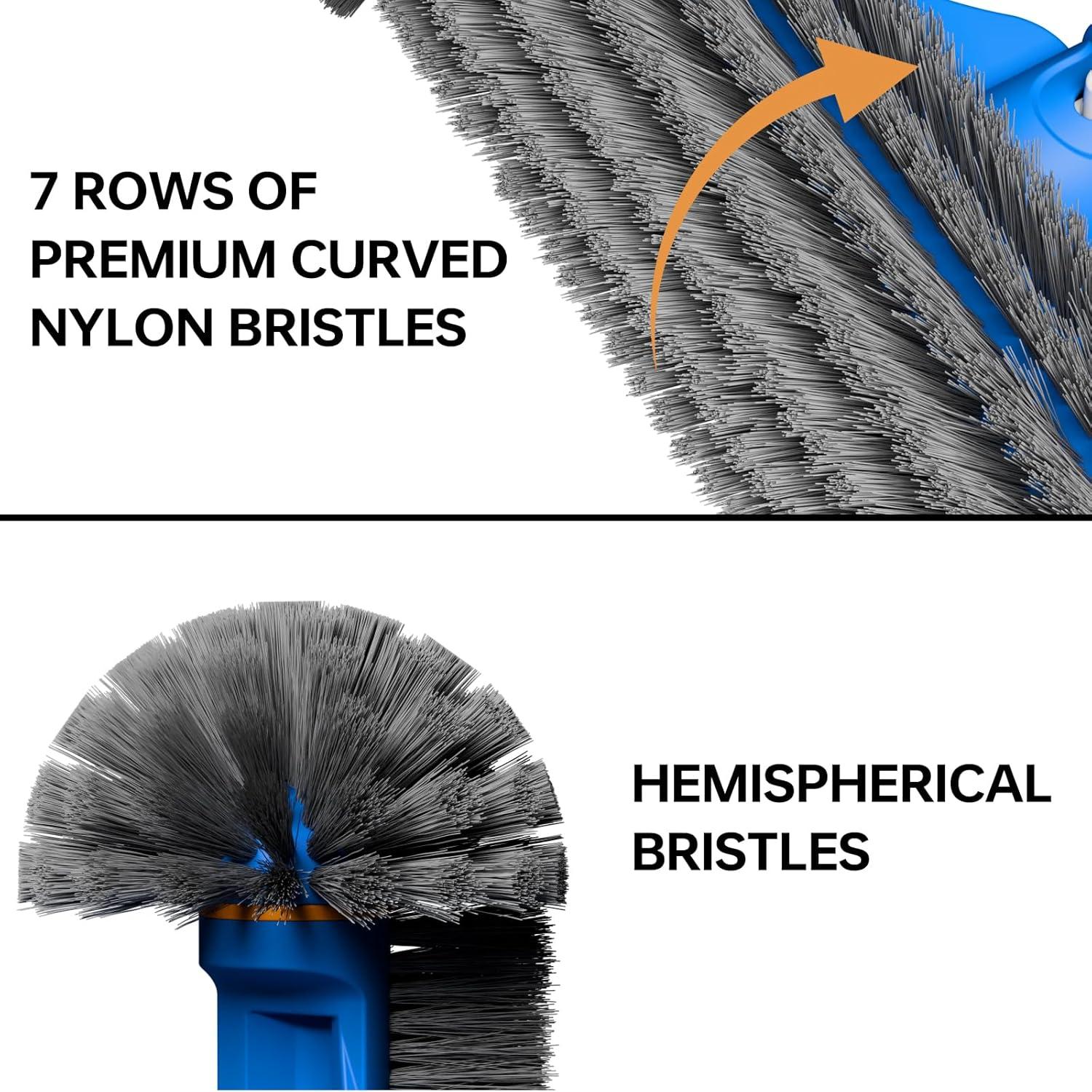 Kit de Limpieza de Piscina Sepetrel con Red y Cepillo 30cm