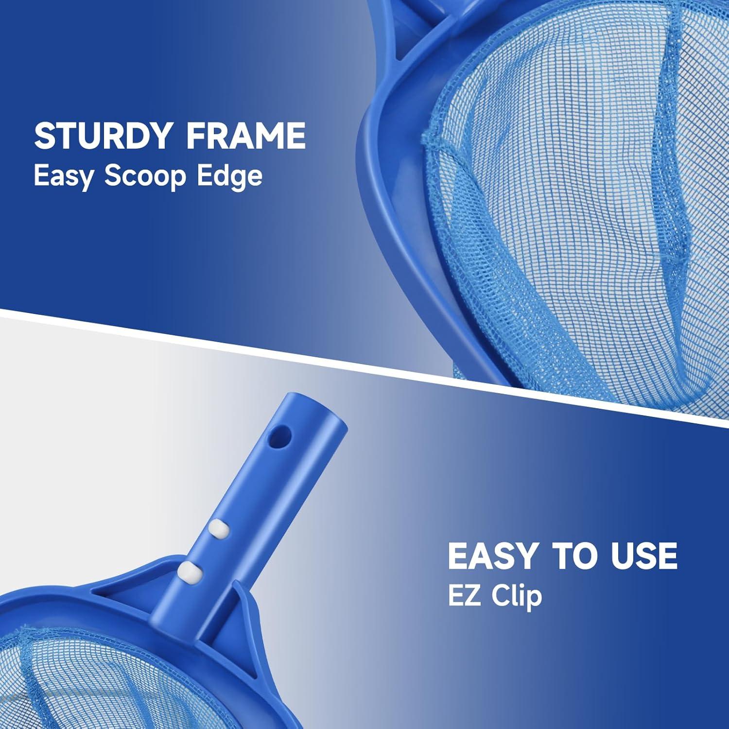 Kit de Limpieza de Piscina POOPLE con Polo de 1.52 m