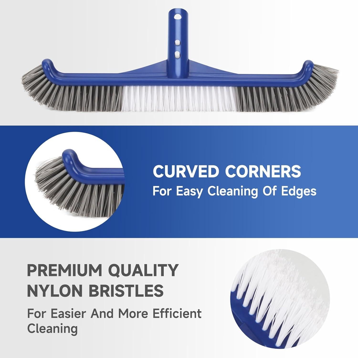 Kit de Limpieza de Piscina POOPLE con Polo de 1.52 m