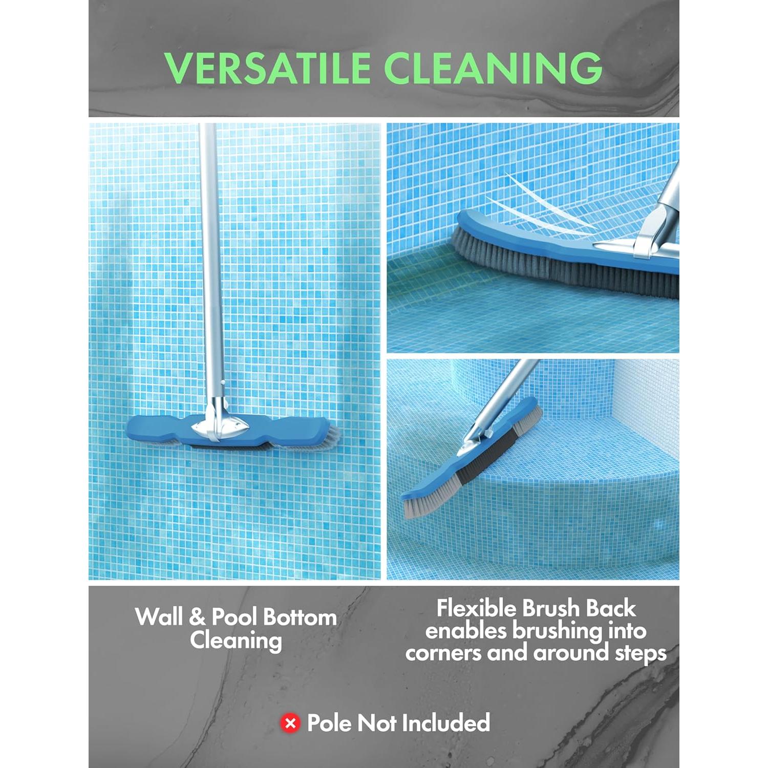 Cabezal de Cepillo para Piscina Kokido WB01, Cerdas Nylon 43 cm