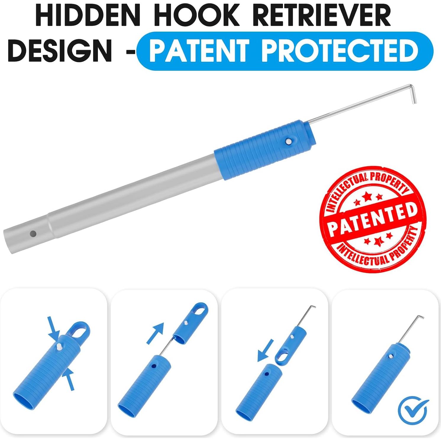 Juego de Cepillos para Piscina TidyMister 20'' con Polo 2-en-1