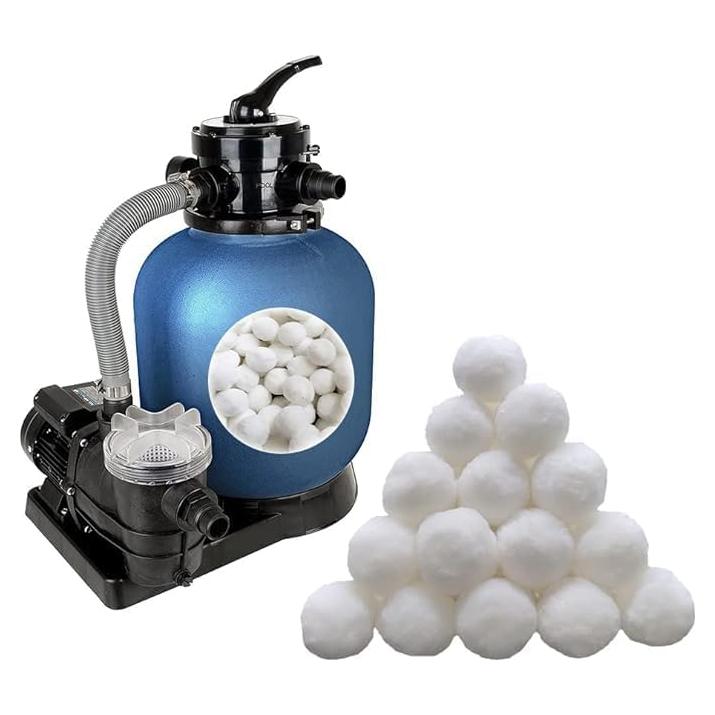 Bolas de Filtro para Piscina 3 kg Ecológicas Reutilizables