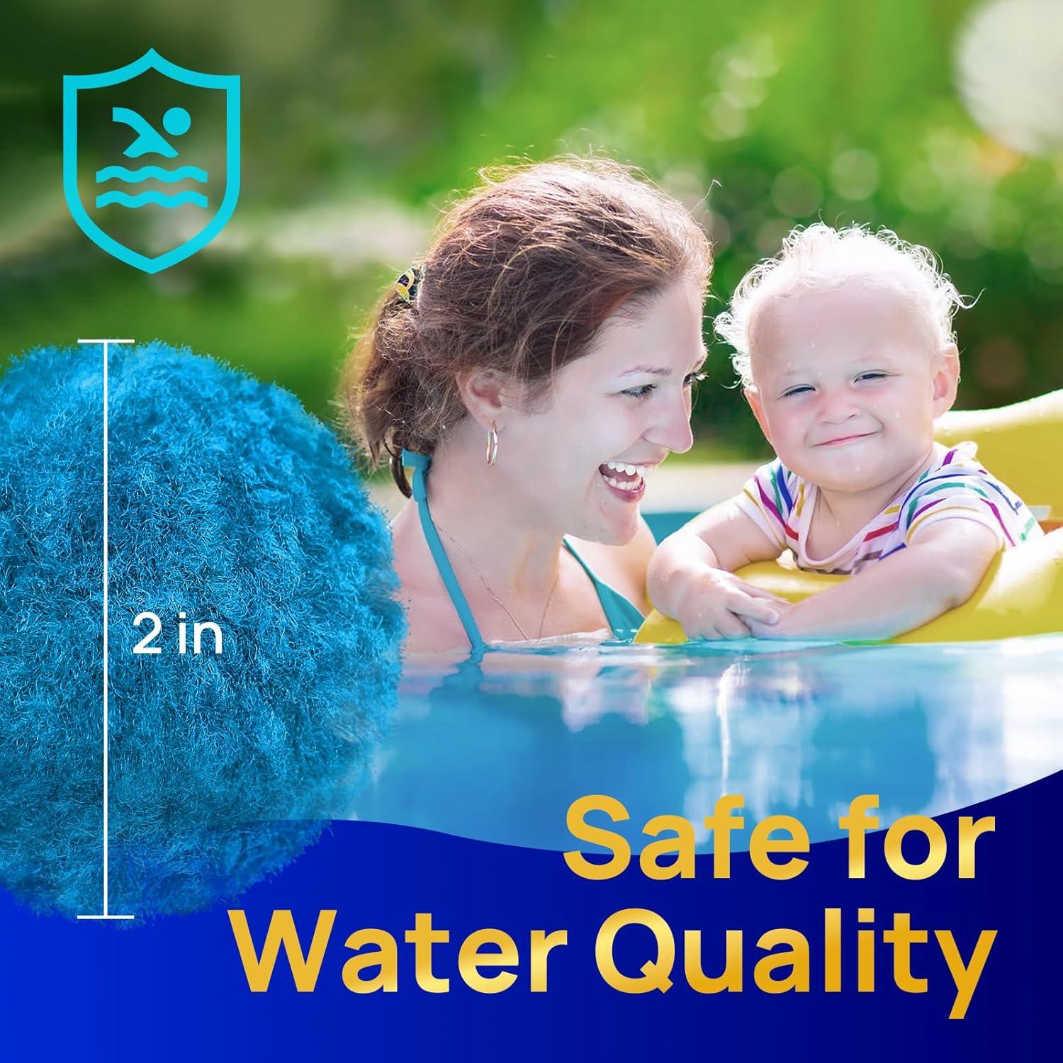 Bolas de Filtro AQUASTRONG 2.08 kg Reutilizables para Piscinas