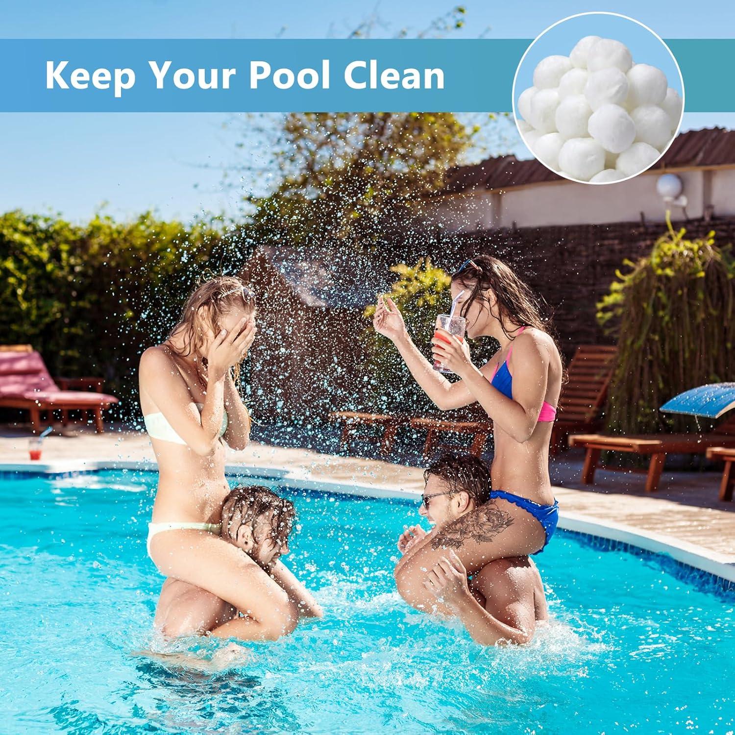 Bolas de Filtro Reutilizables Catbgz 1.4 kg para Piscina