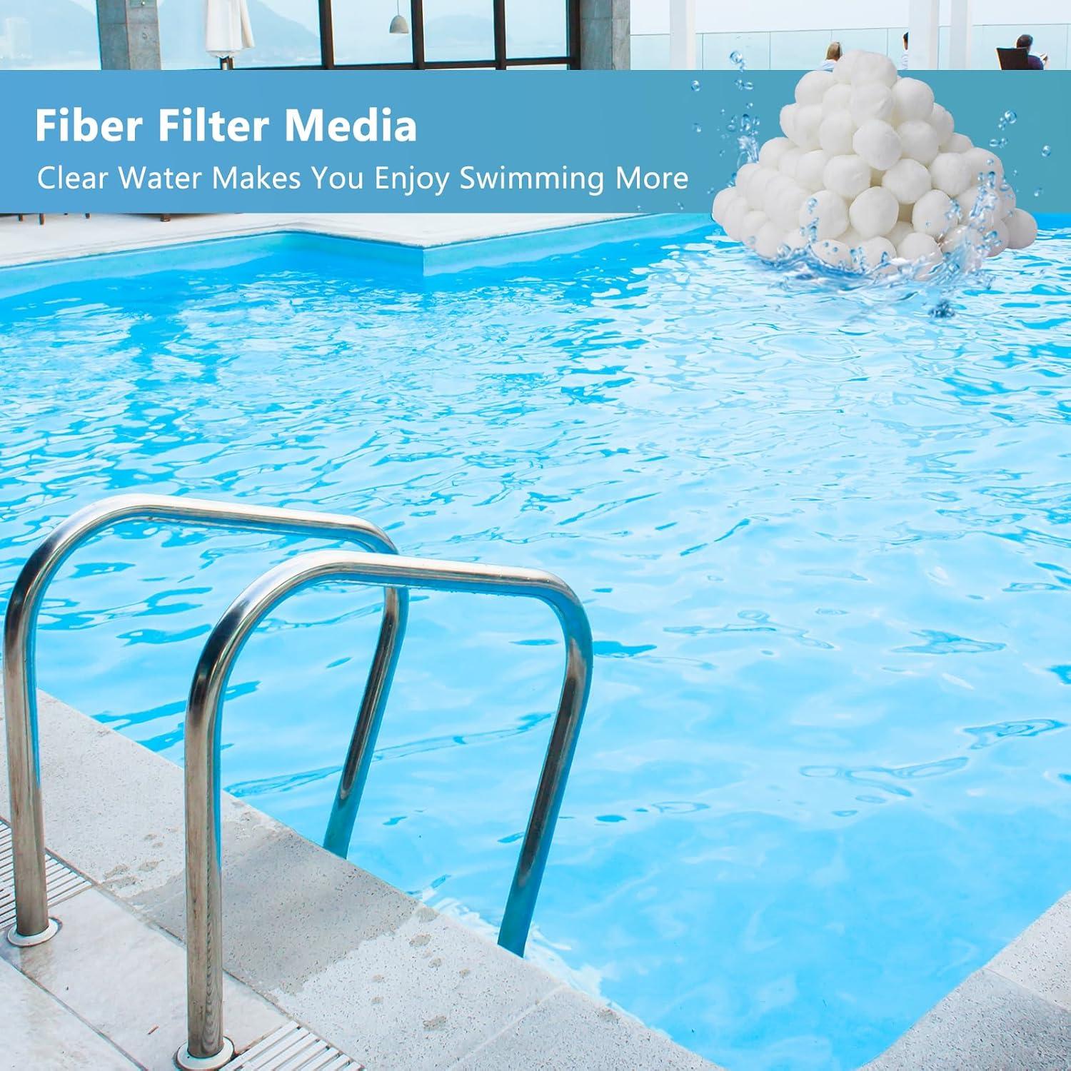 Bolas de Filtro Reutilizables Catbgz 1.4 kg para Piscina