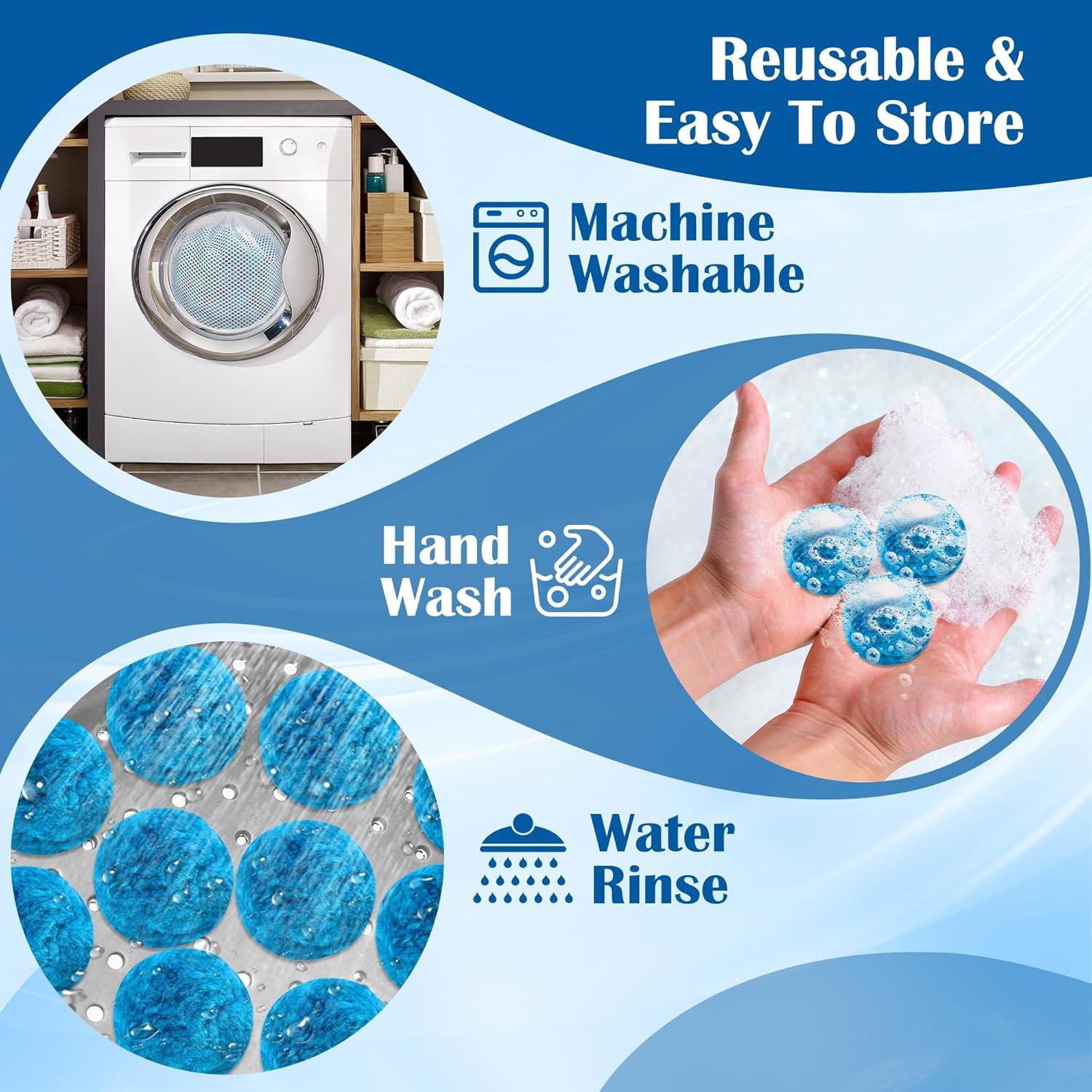 Bolas de Filtro Reutilizables COITEK 5 Unidades 5cm Azul