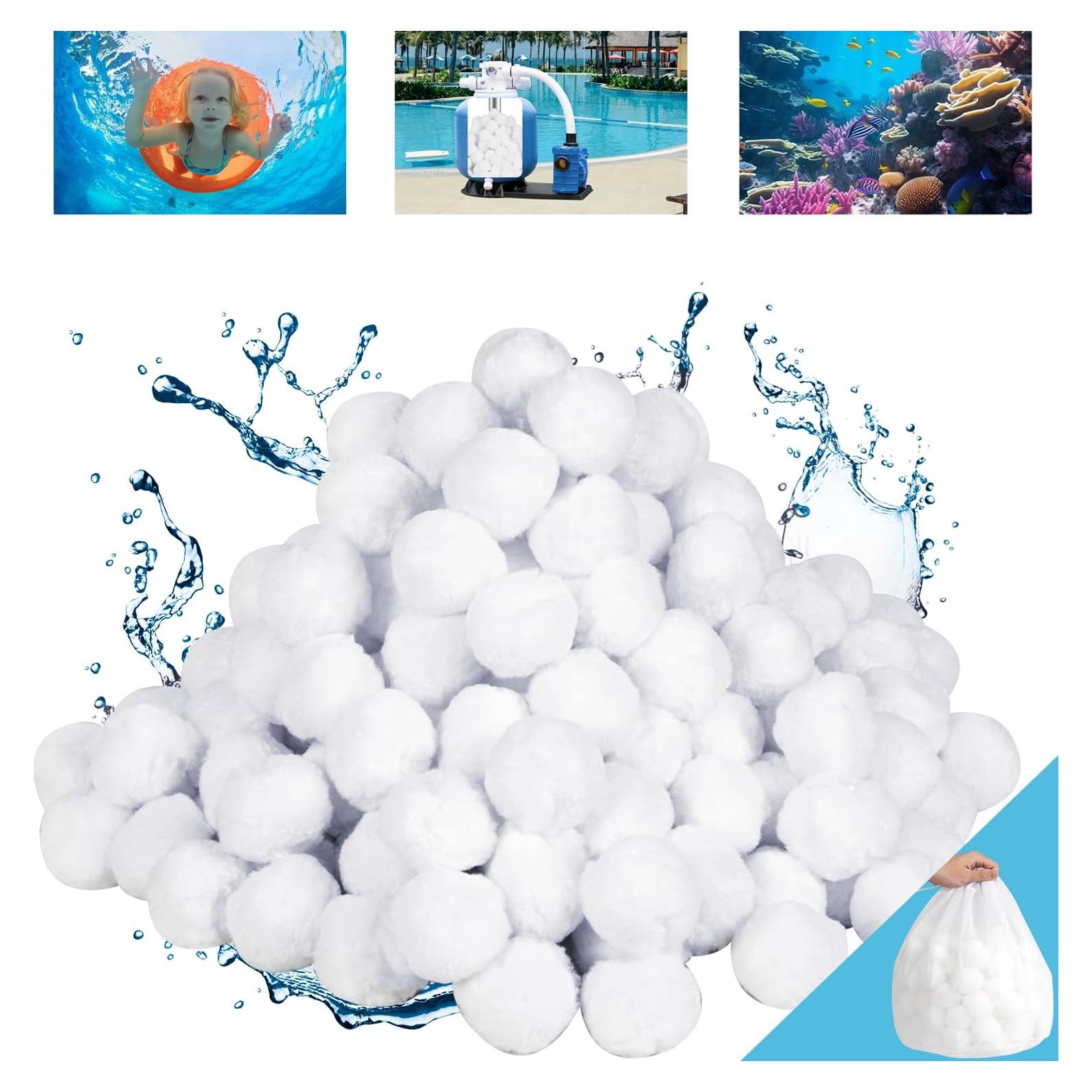 Bolas de Filtro para Piscina REVICOAR 2.08 kg Reutilizables