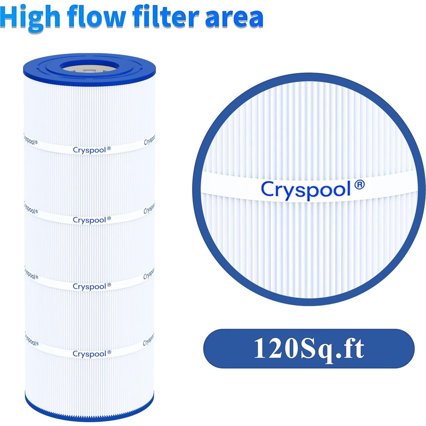 Filtro de Piscina Cryspool 08055 Compatible Hayward 120 ft²