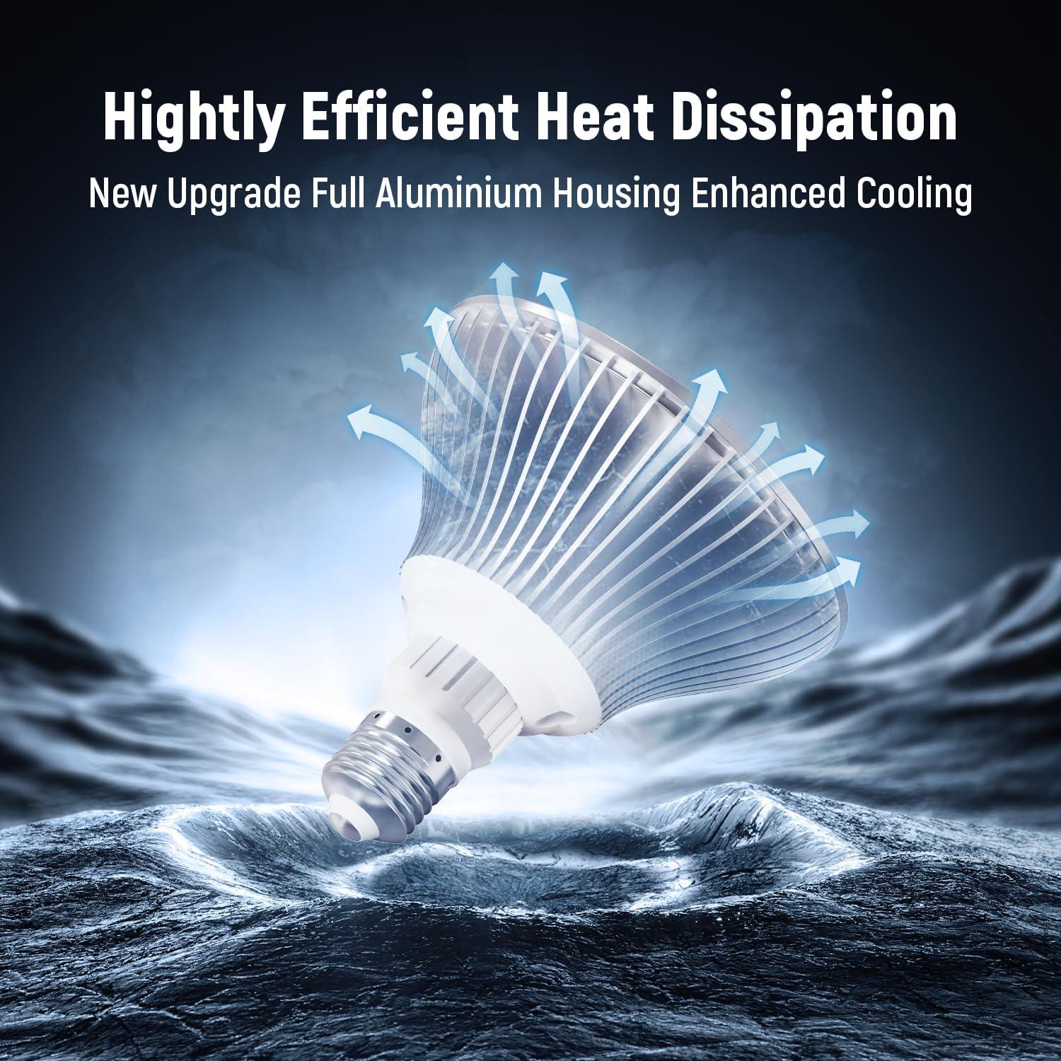 Luz LED para piscina HYMIOR 65W PRO 6500K 6500lm blanca