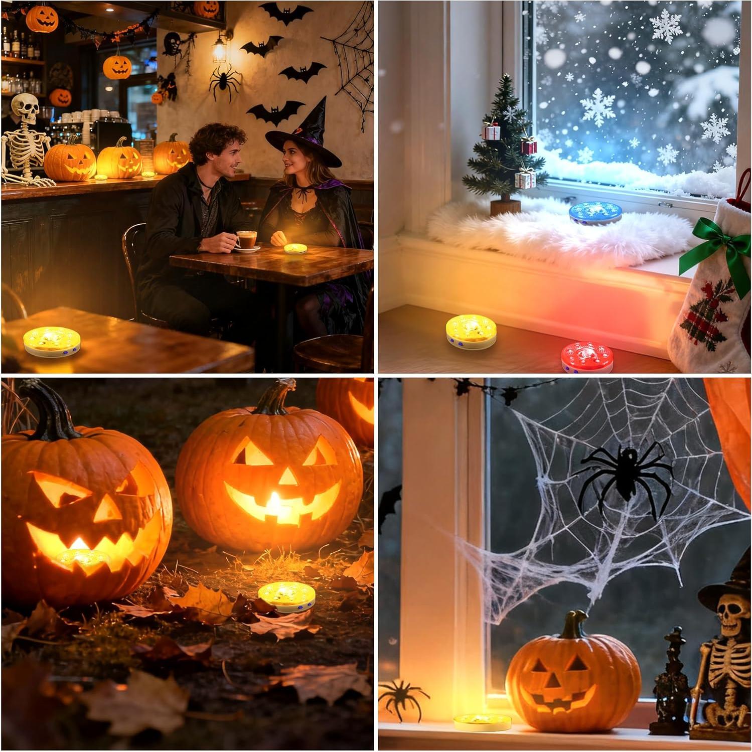 Luces LED subacuáticas recargables idyl light - 2 paquetes