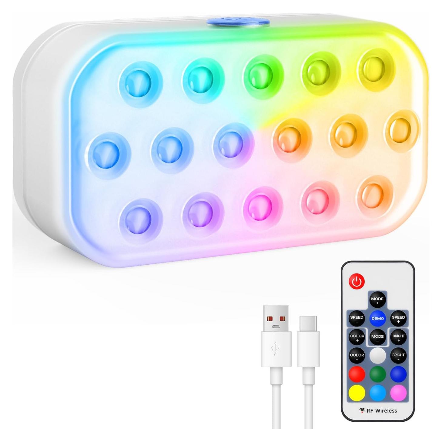 Luces LED sumergibles recargables IP68 SHENZHEN 20 colores