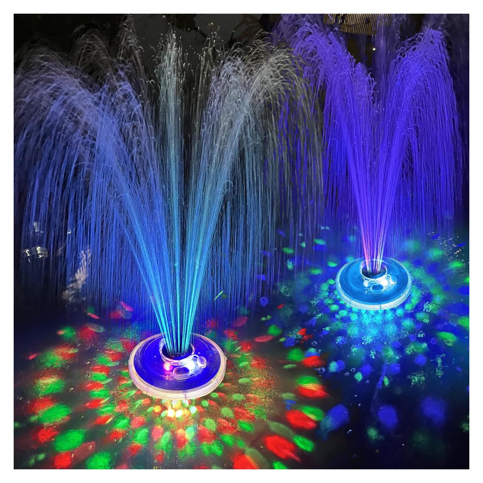 Fuente Flotante para Piscina LanPool CT507L con Luces LED